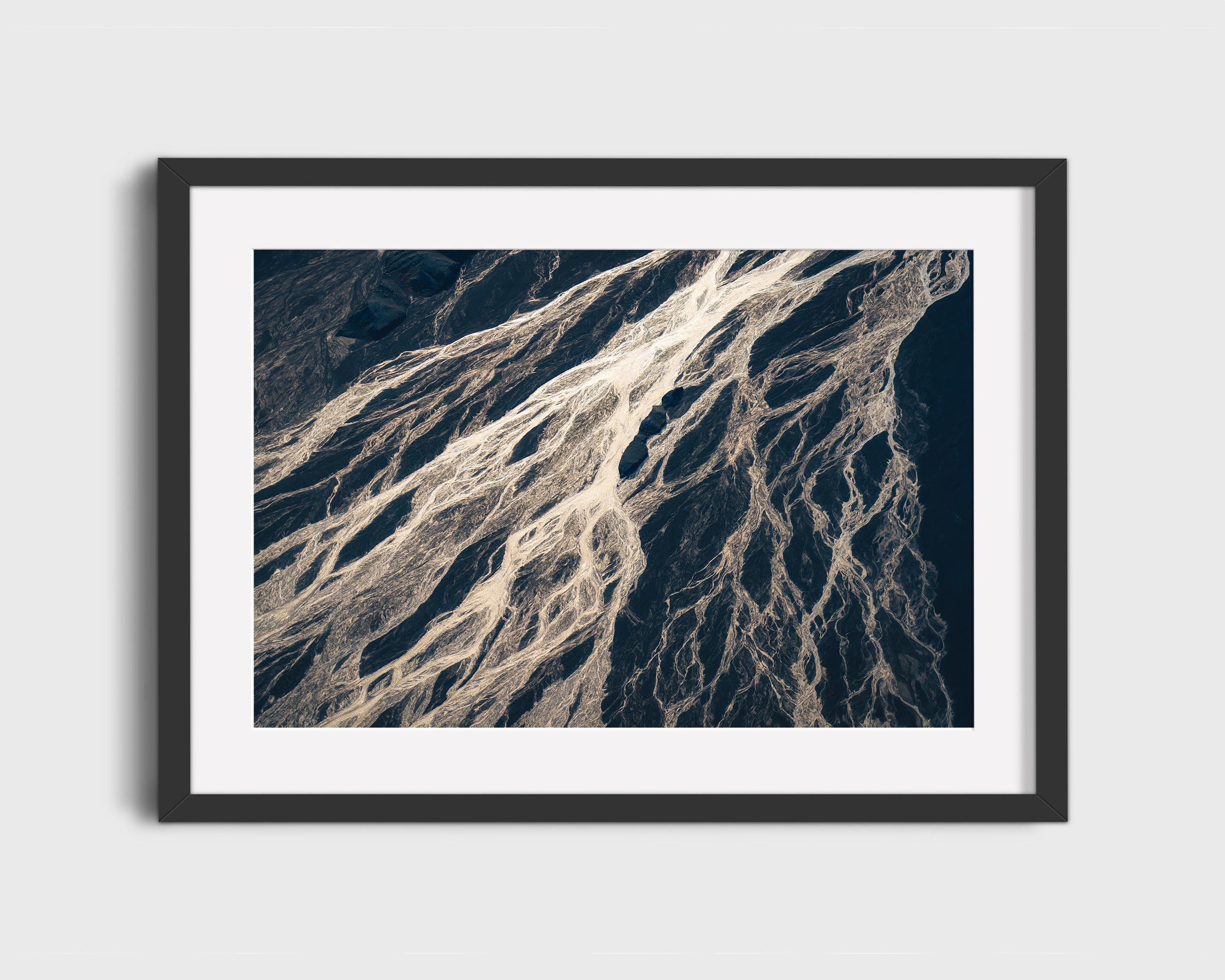Iceland Aerial River