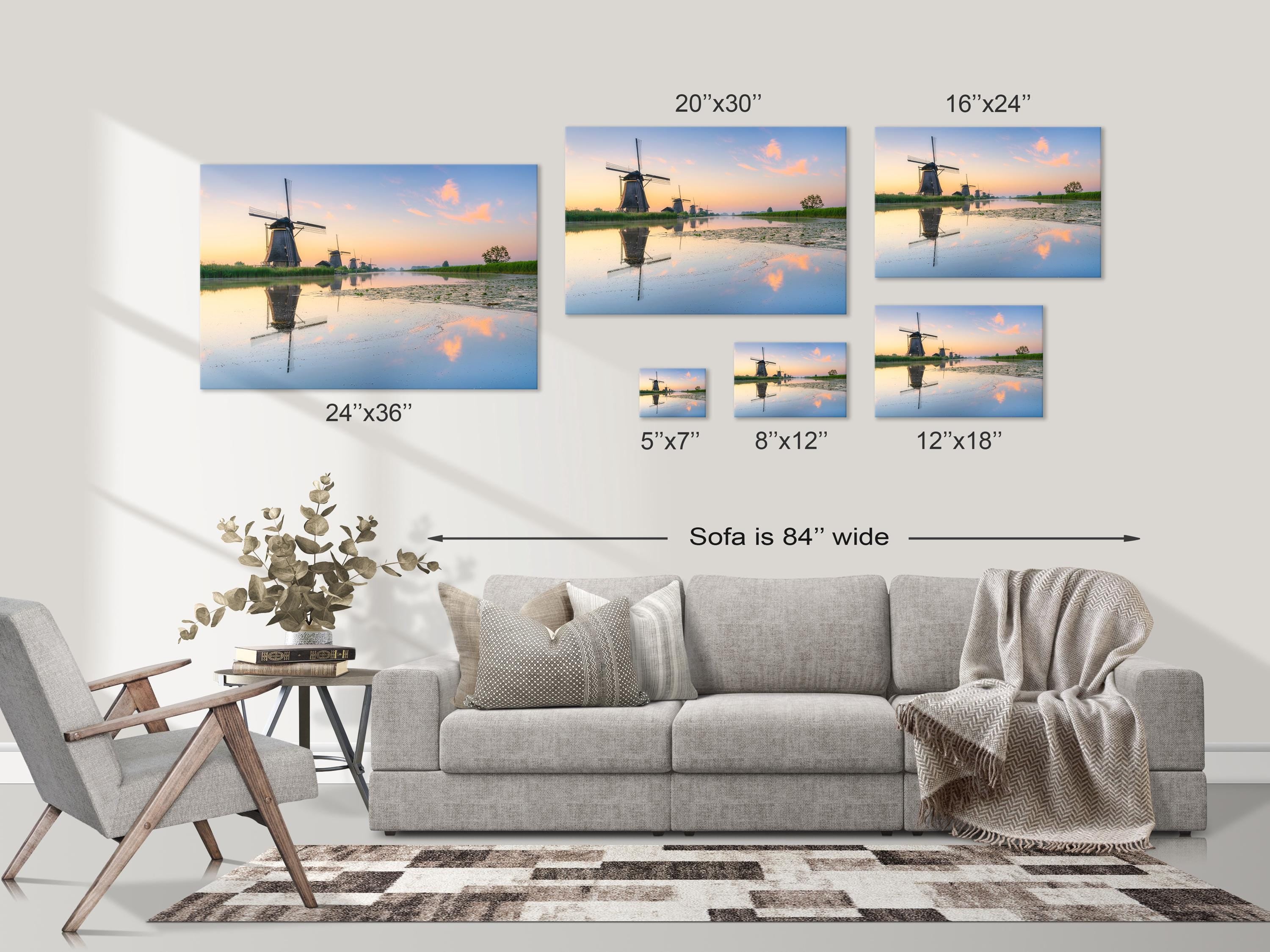 Kinderdijk Windmills at Sunrise