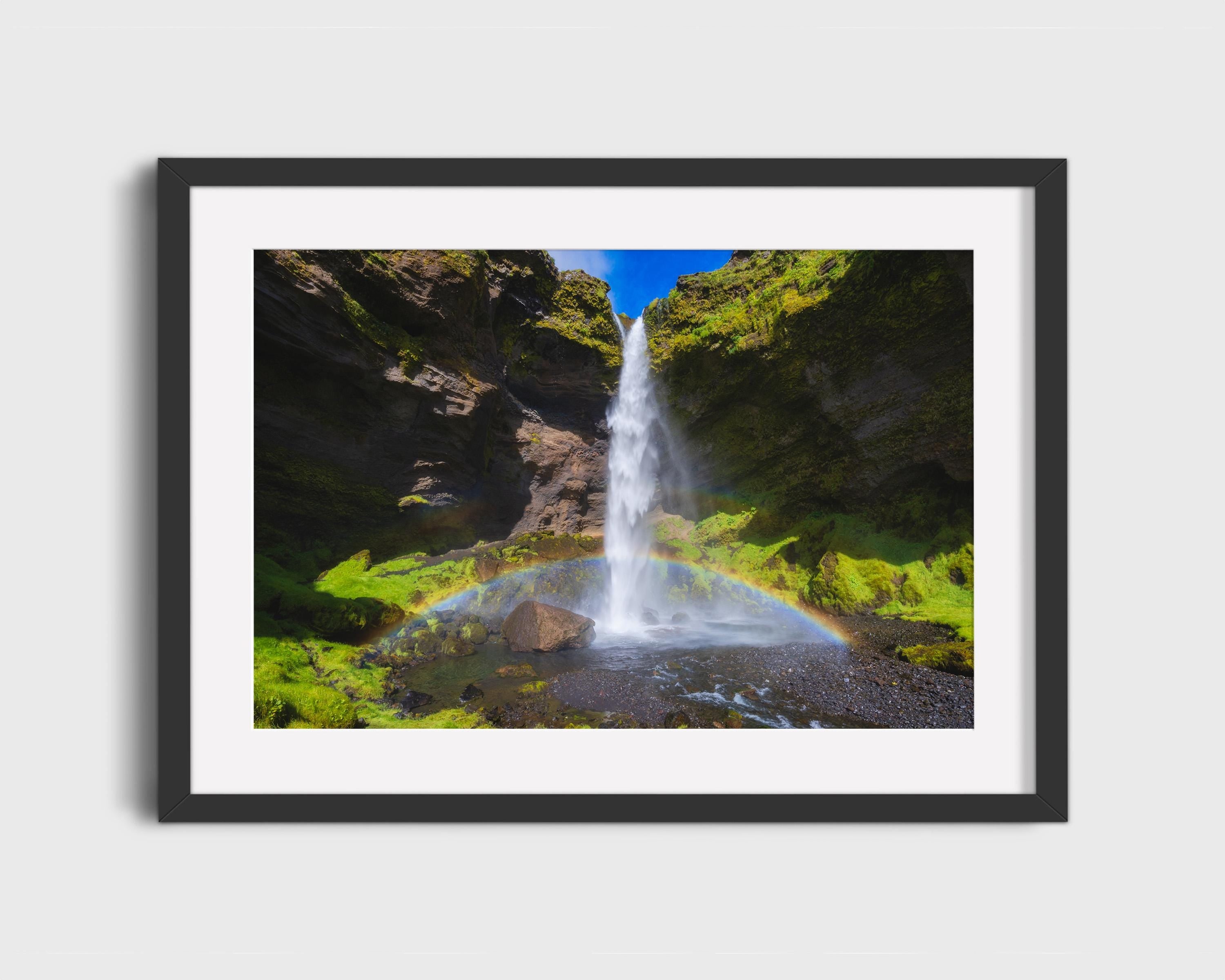 Kvernufoss Iceland Waterfall
