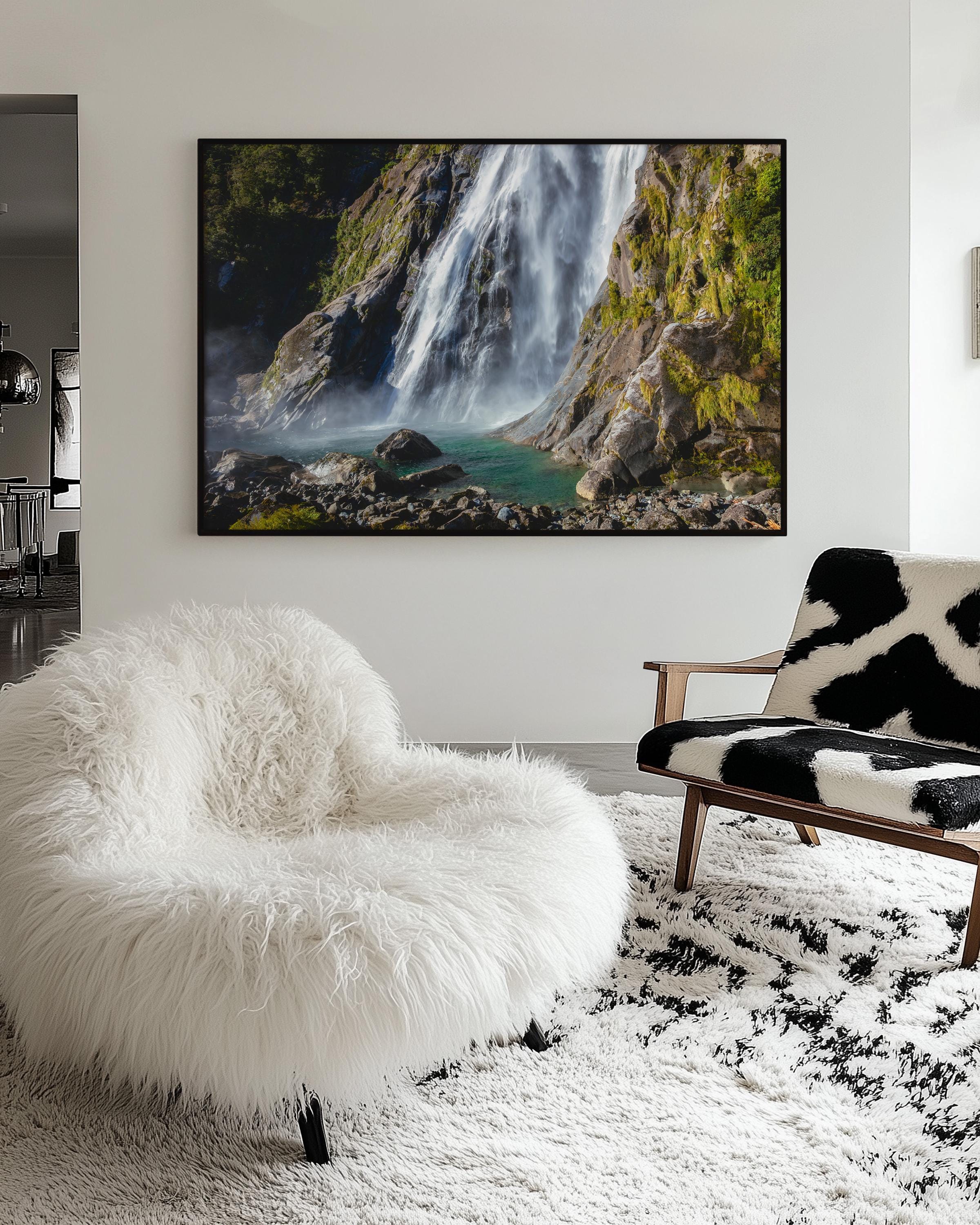 Milford Sound Waterfall