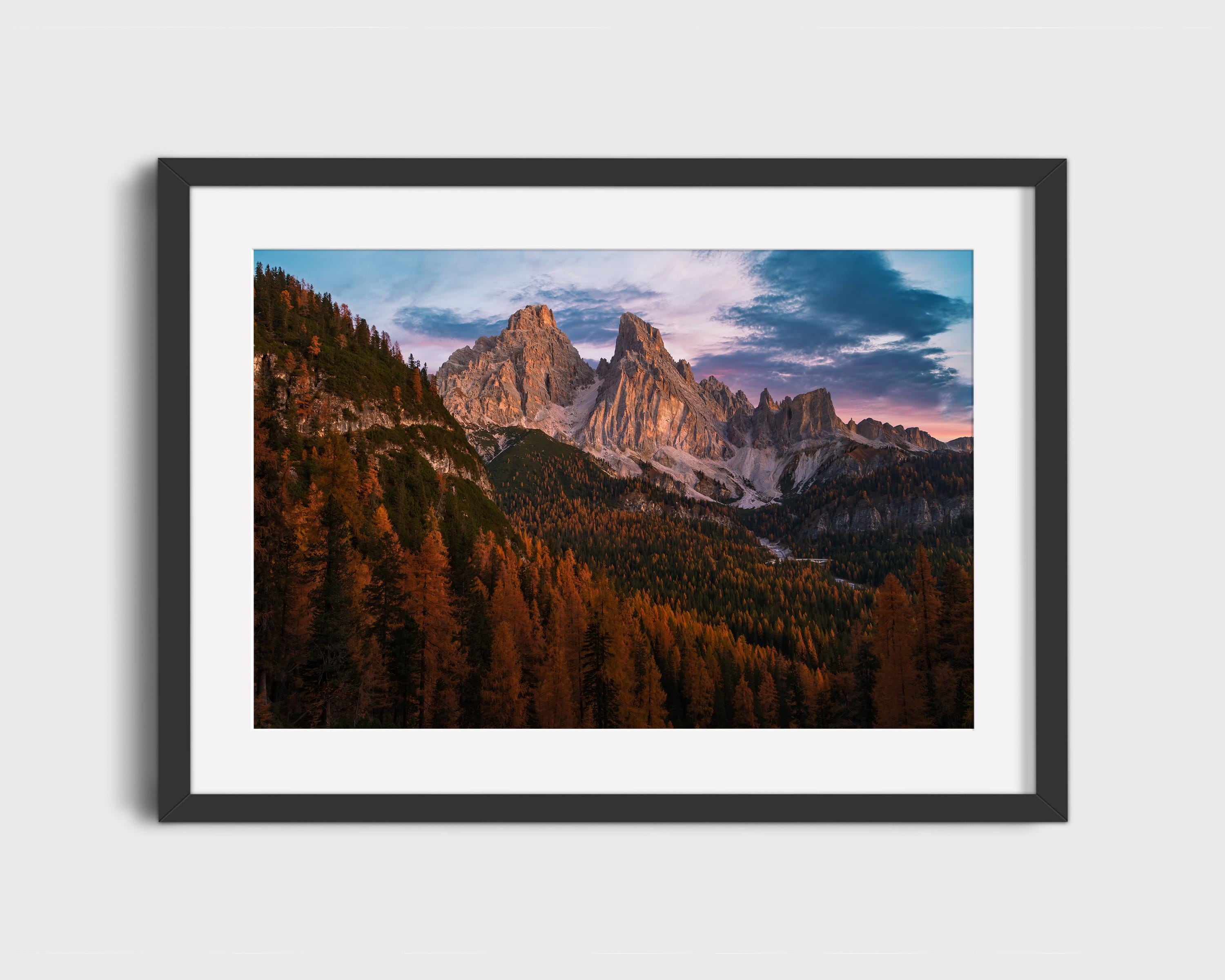 Dolomites Autumn Sunset