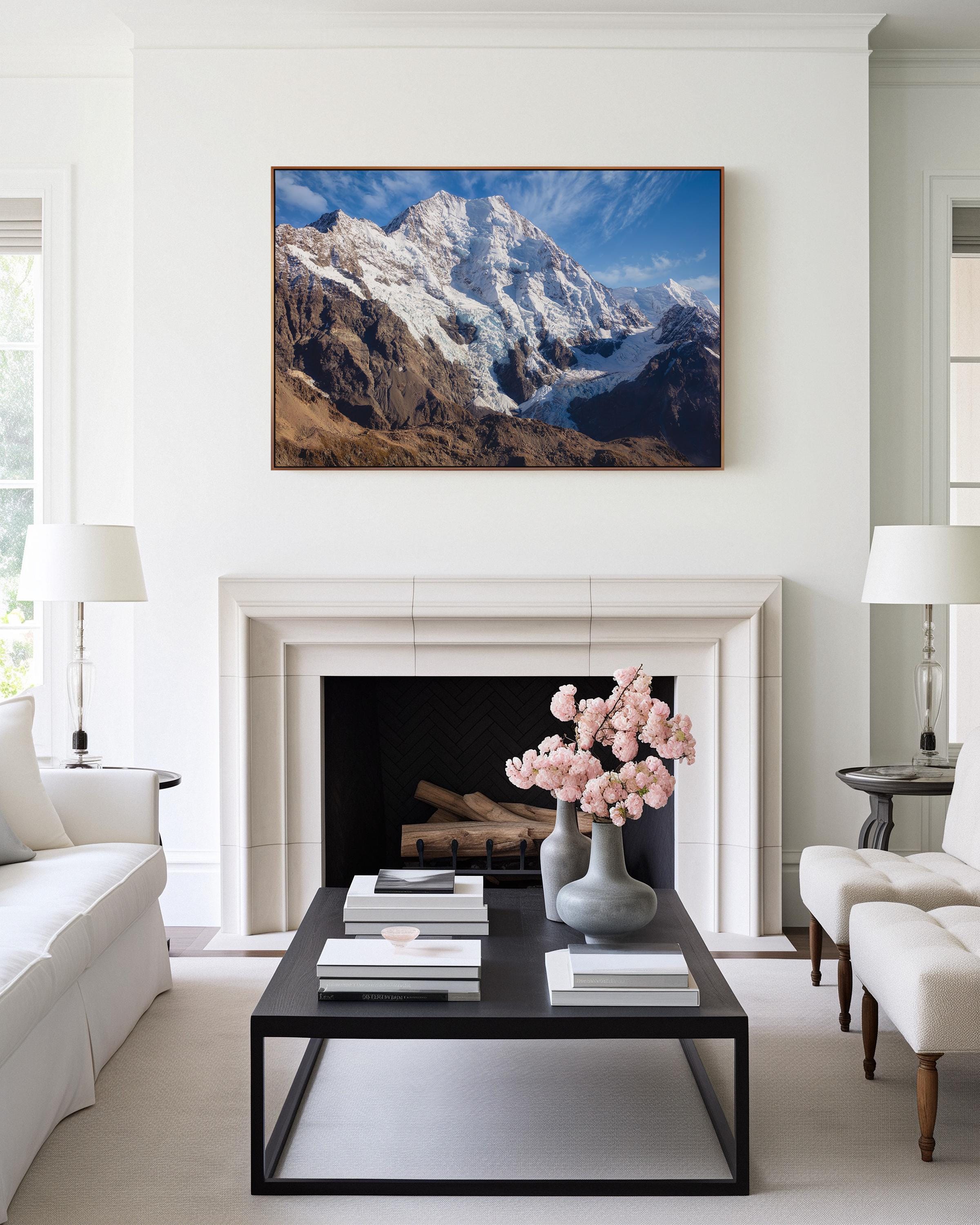 Majestic Snowy Peak