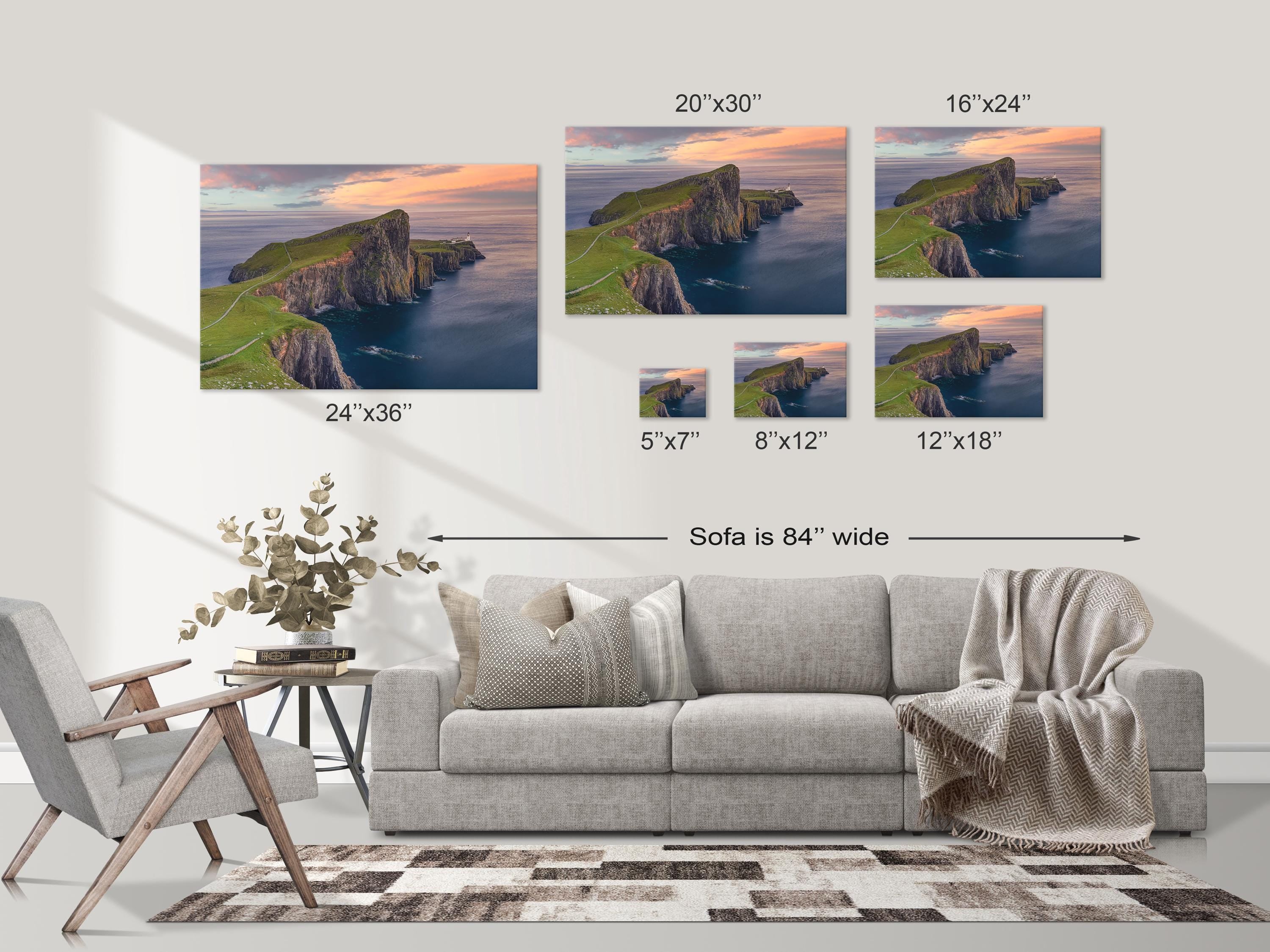 Neist Point Lighthouse Sunset