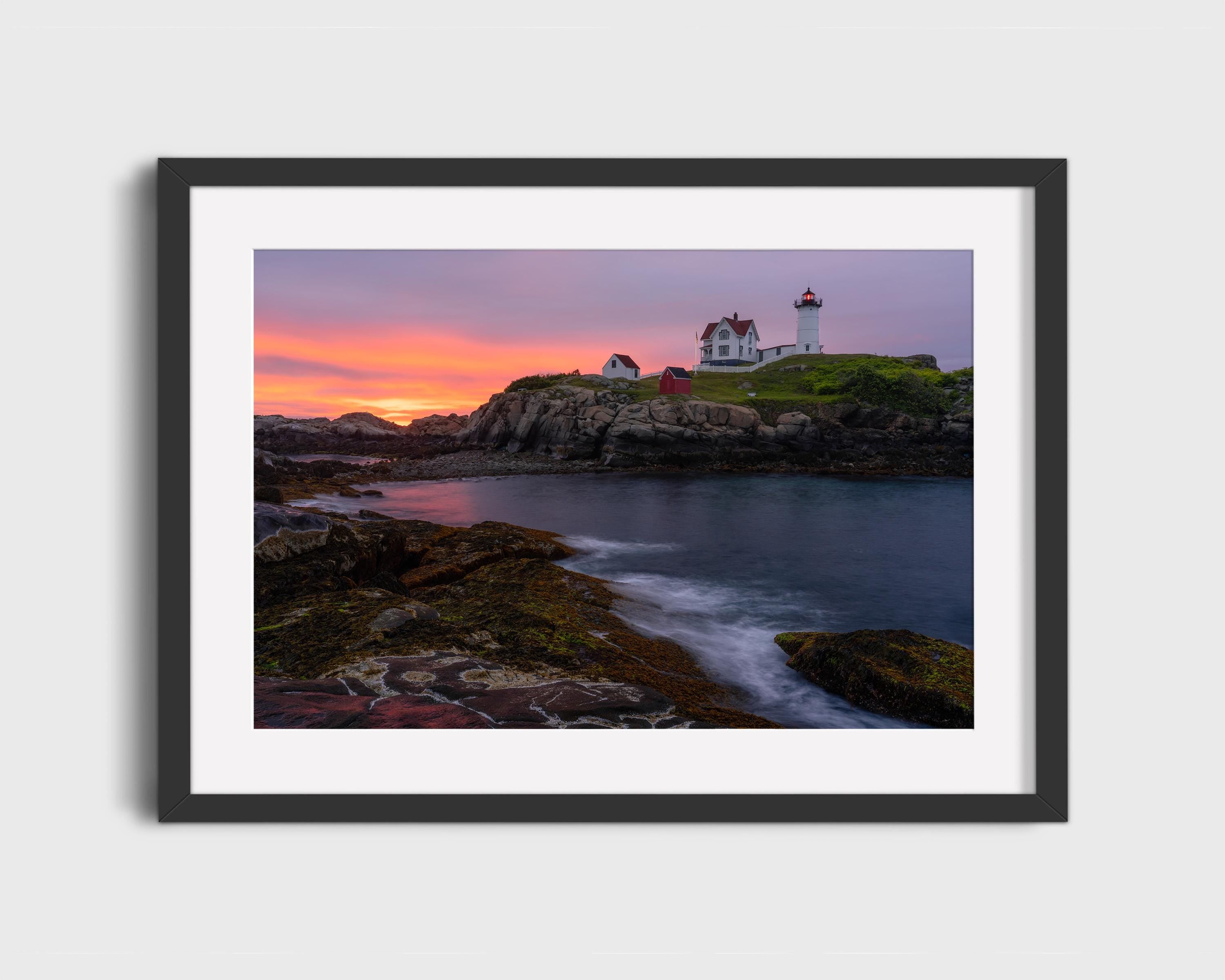 Nubble Lighthouse Sunset