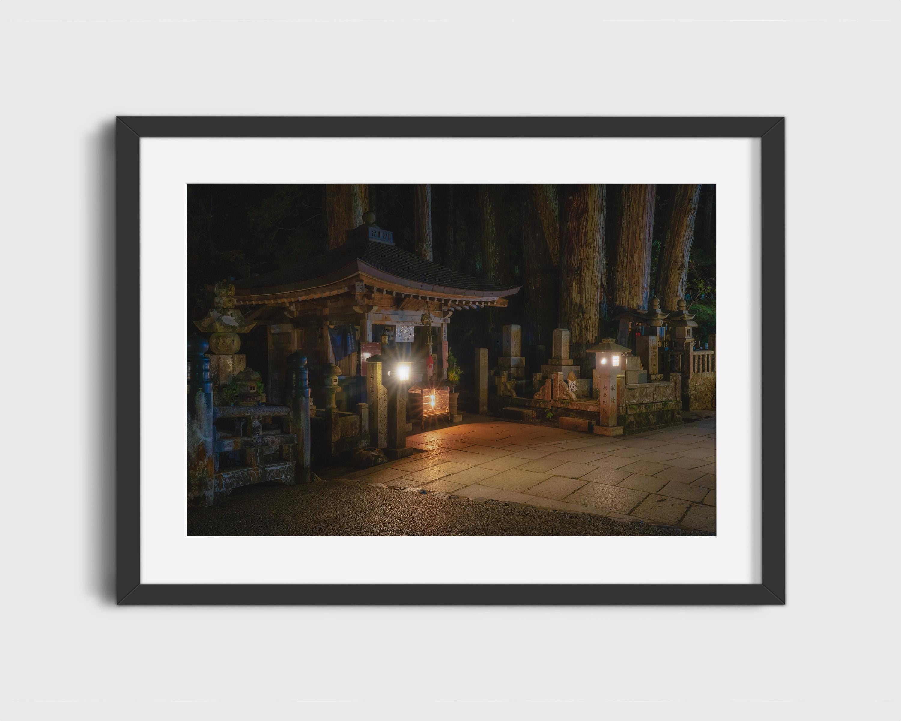 Mystical Japanese Shrine Night