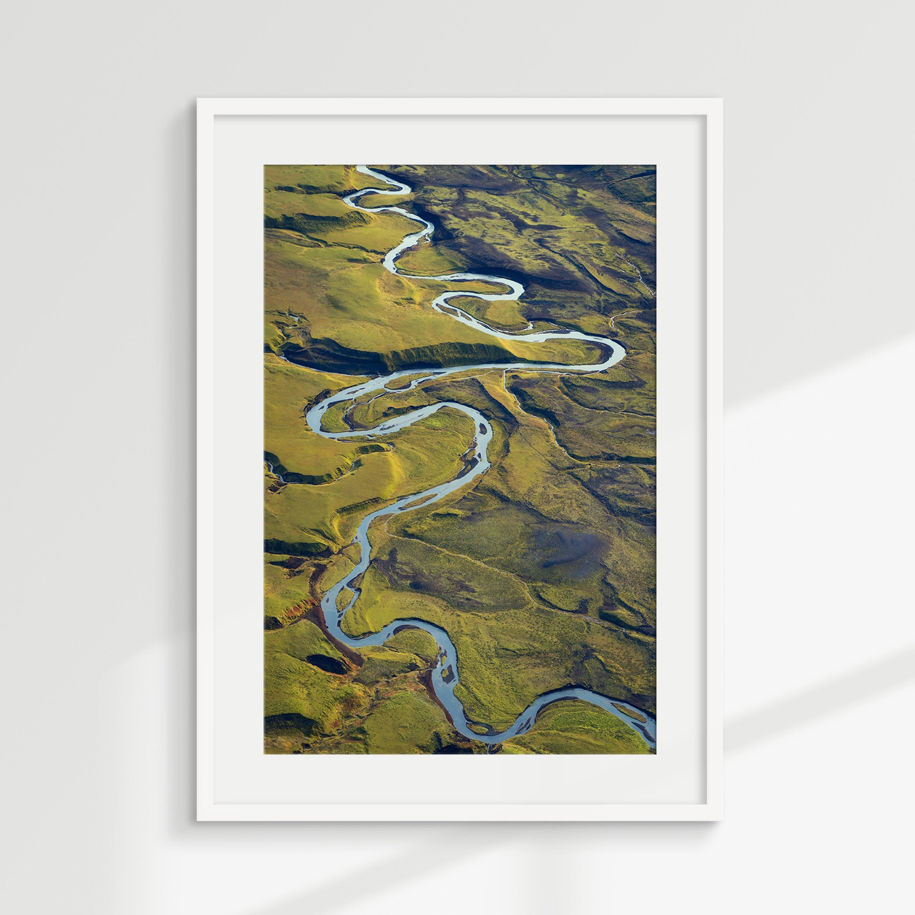 Meandering River Aerial