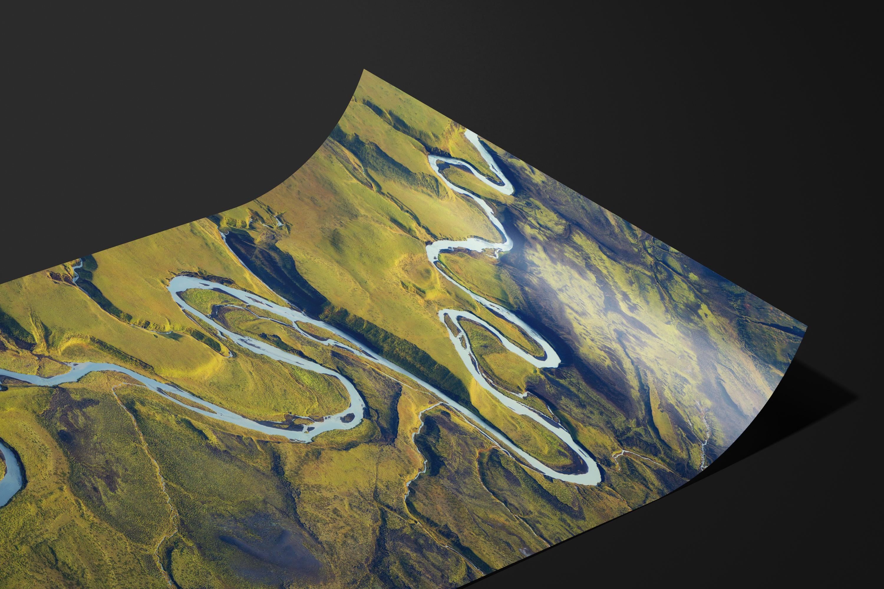 Meandering River Aerial