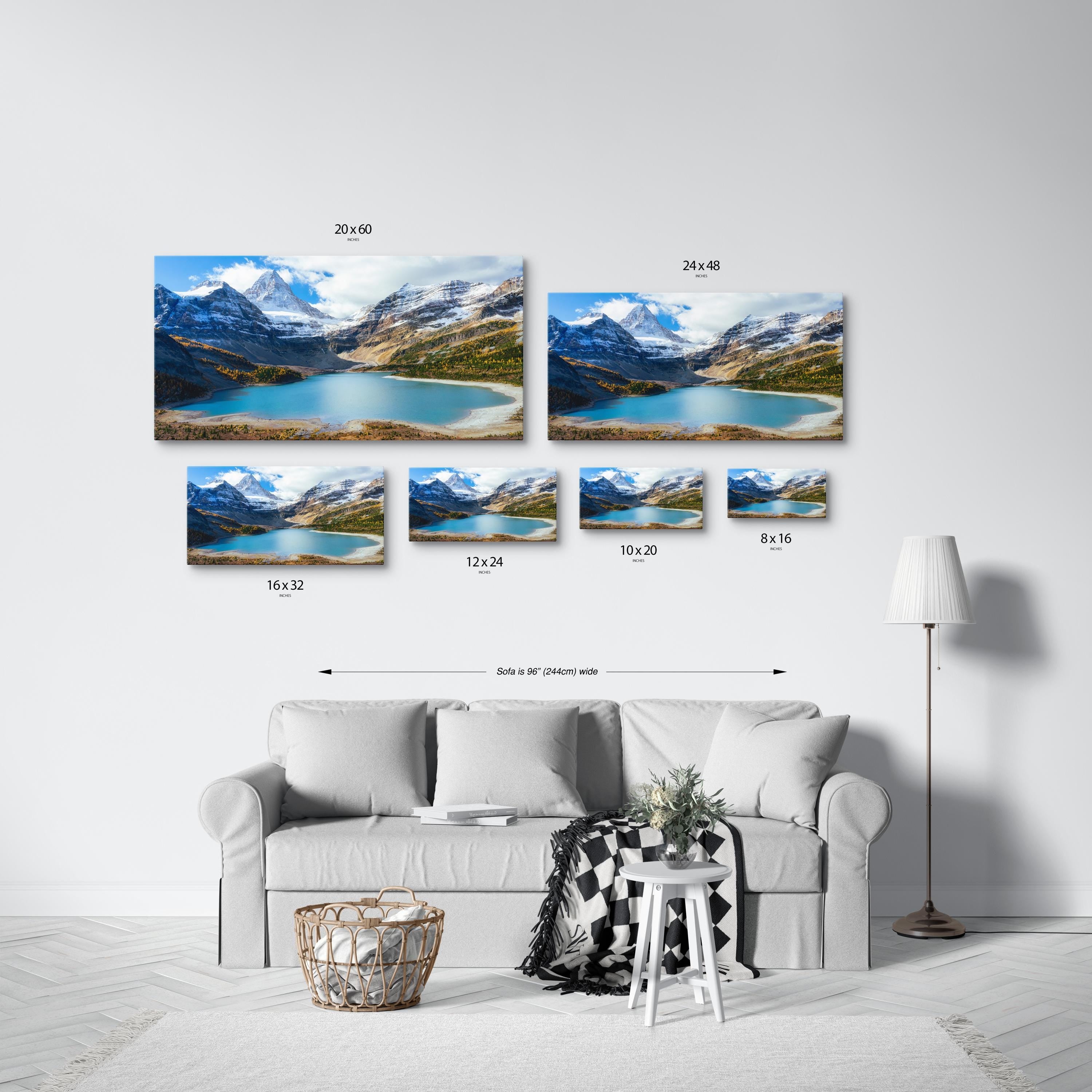 Mount Assiniboine & Lake Magog