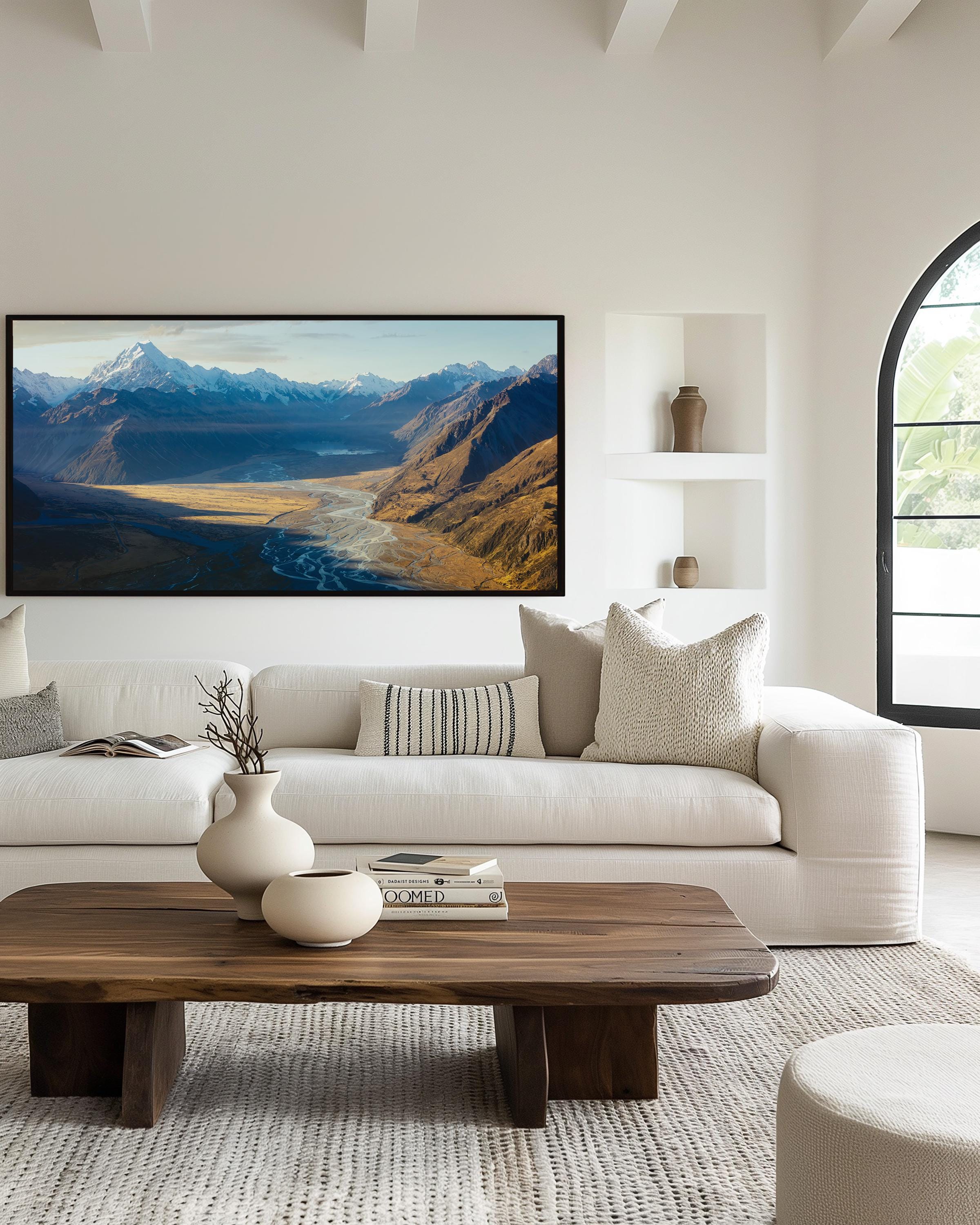 Aoraki Mount Cook Aerial