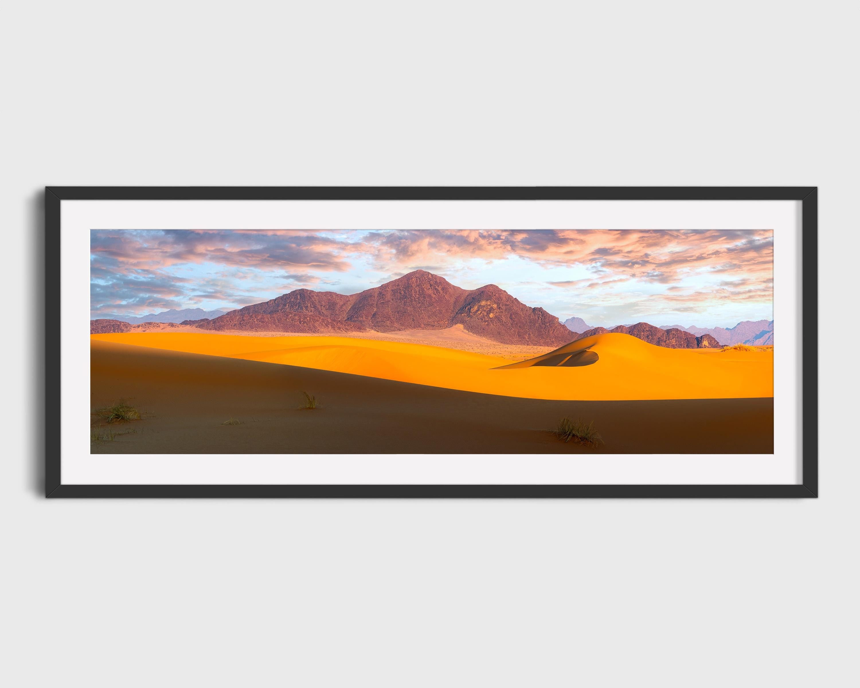 Sunset Glow Over Nafud Desert