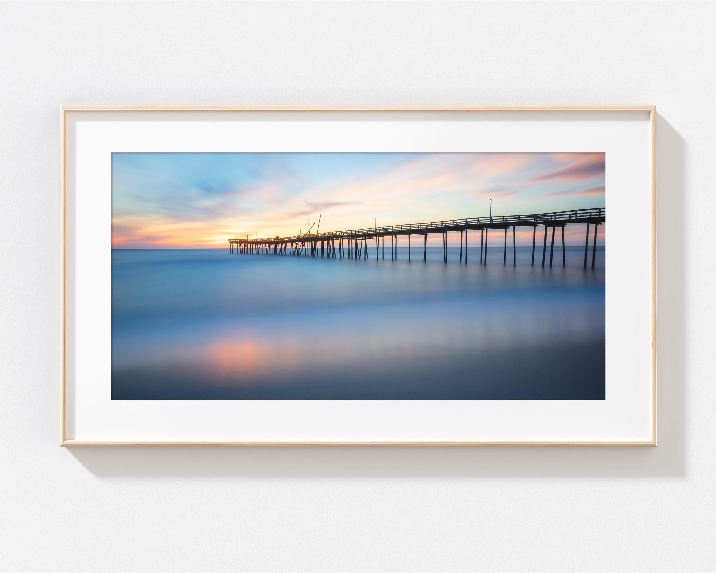 Serene Sunrise Pier