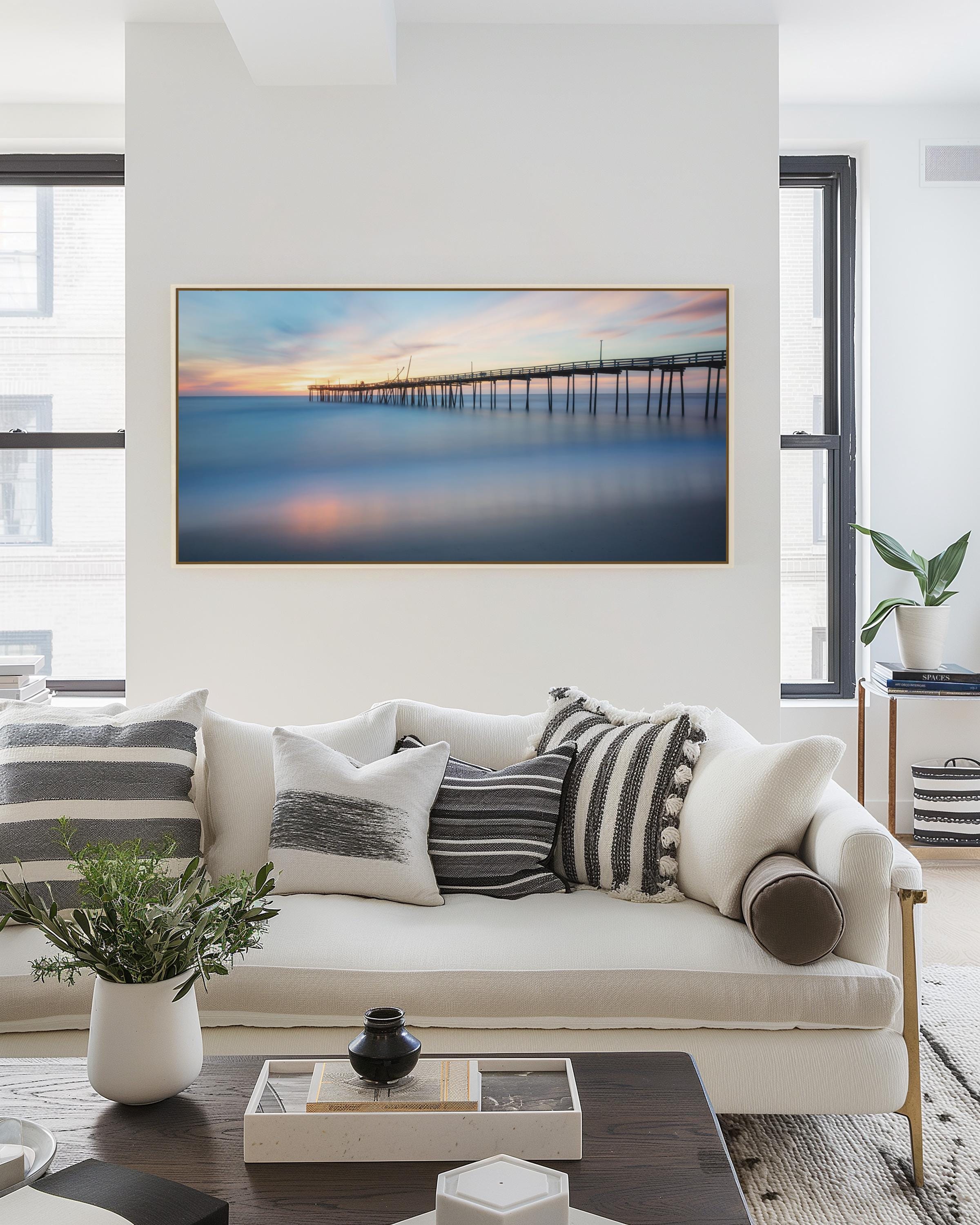 Serene Sunrise Pier