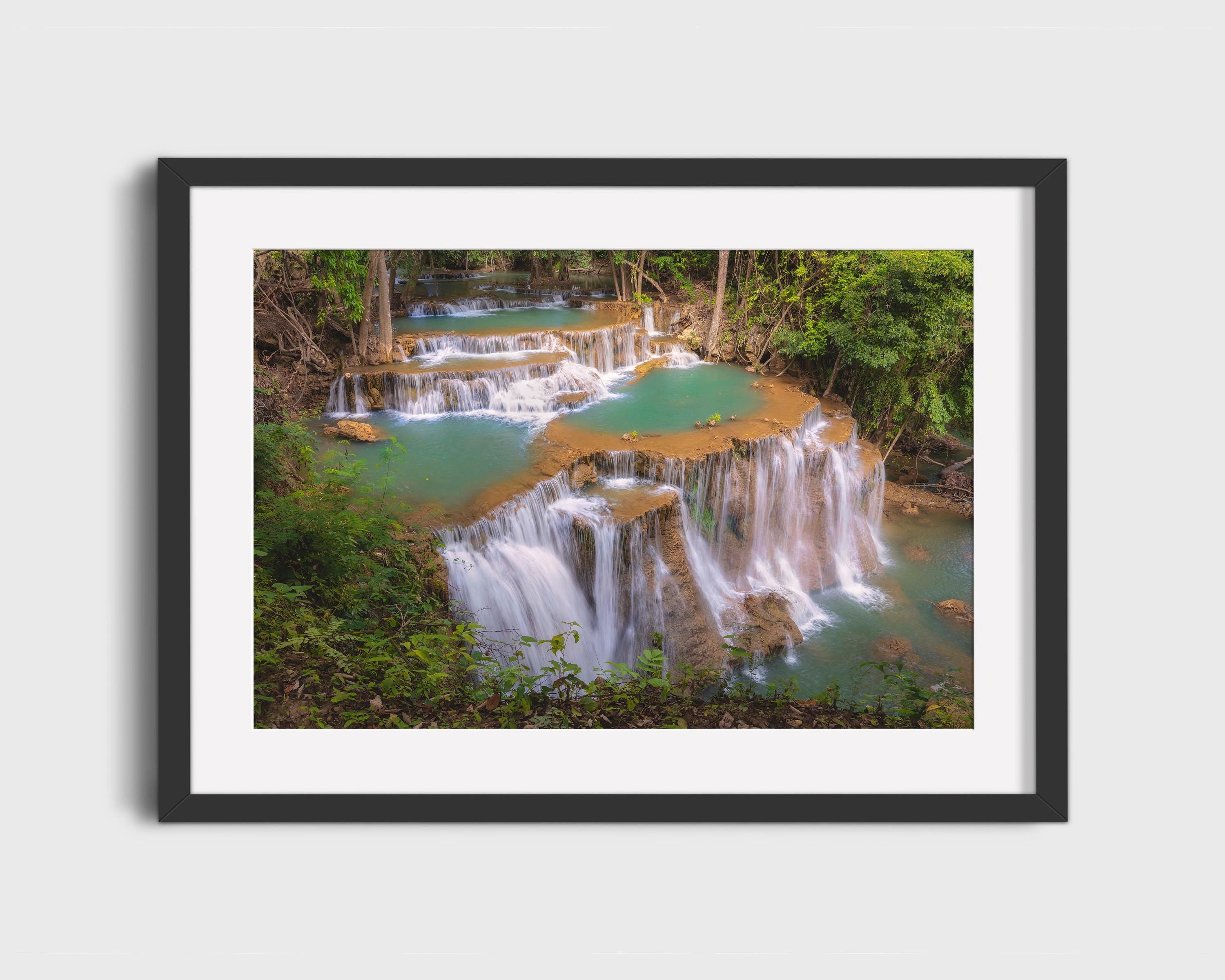 Tiered Jungle Waterfall