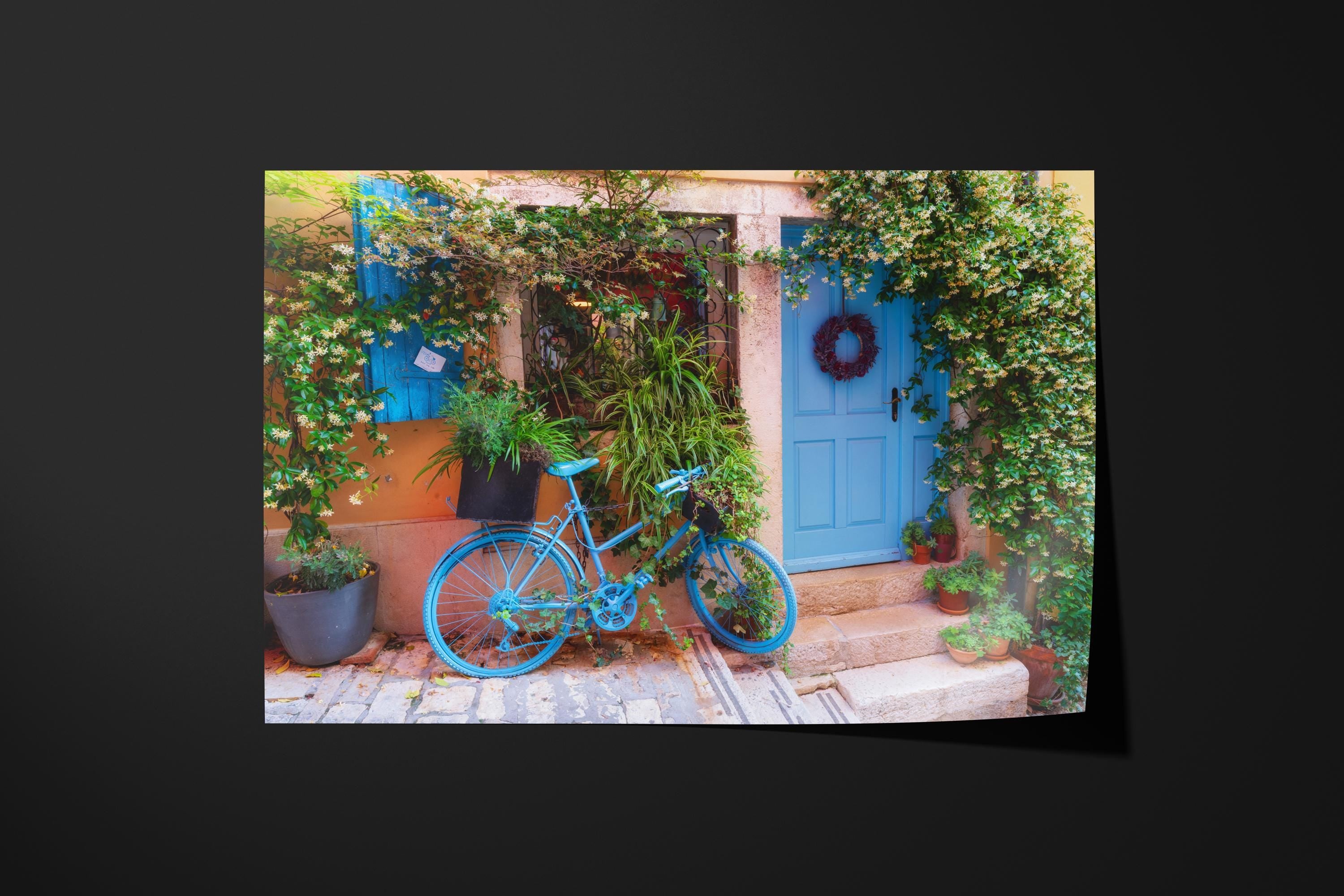Charming Blue Bike in Rovinj