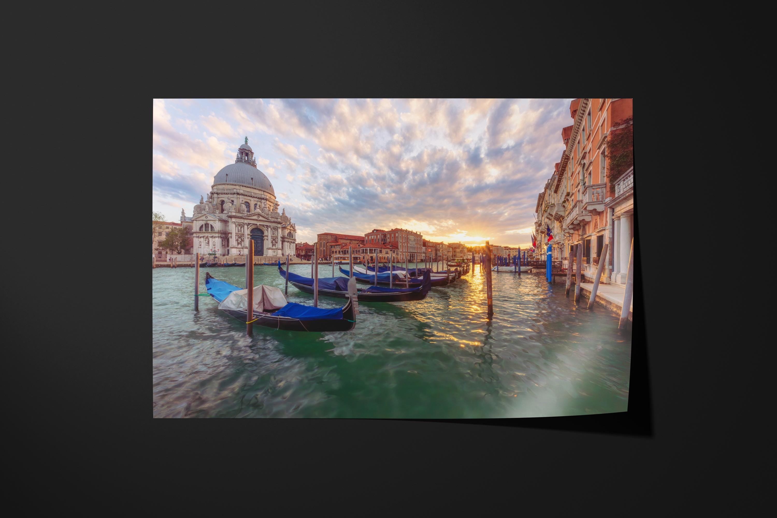 Venice Gondola Sunset
