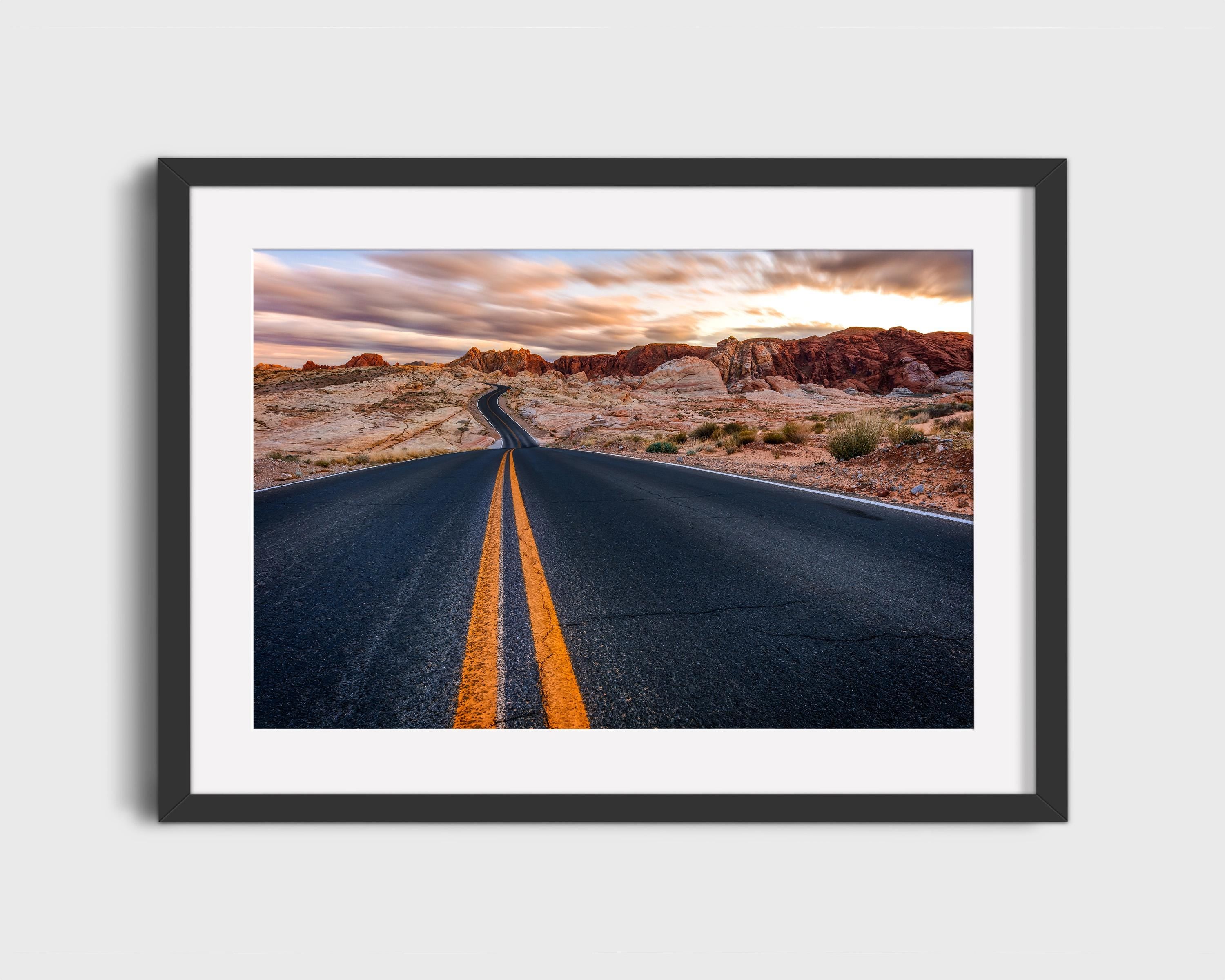 Valley of Fire Road at Sunset