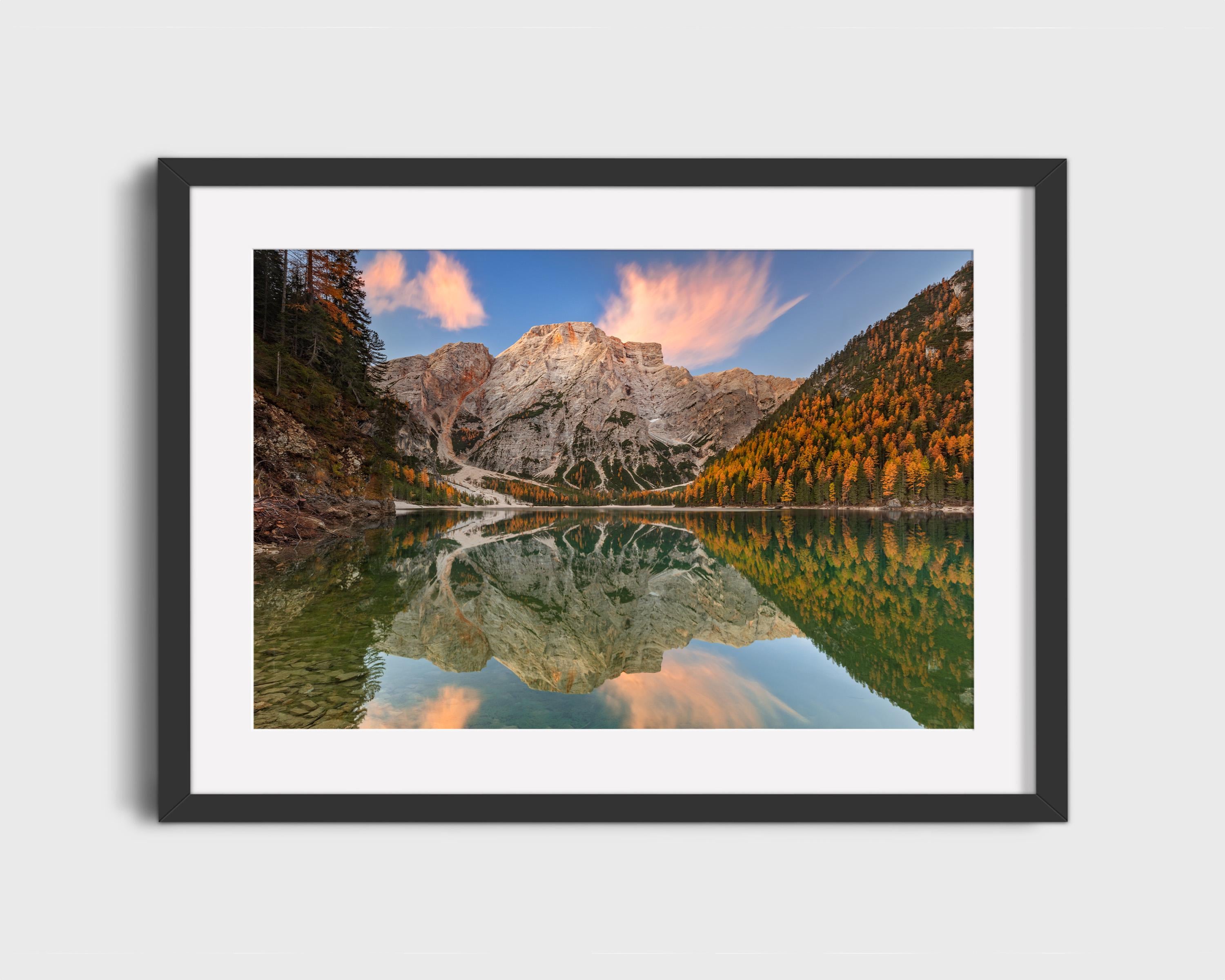 Autumn Reflection in the Dolomites