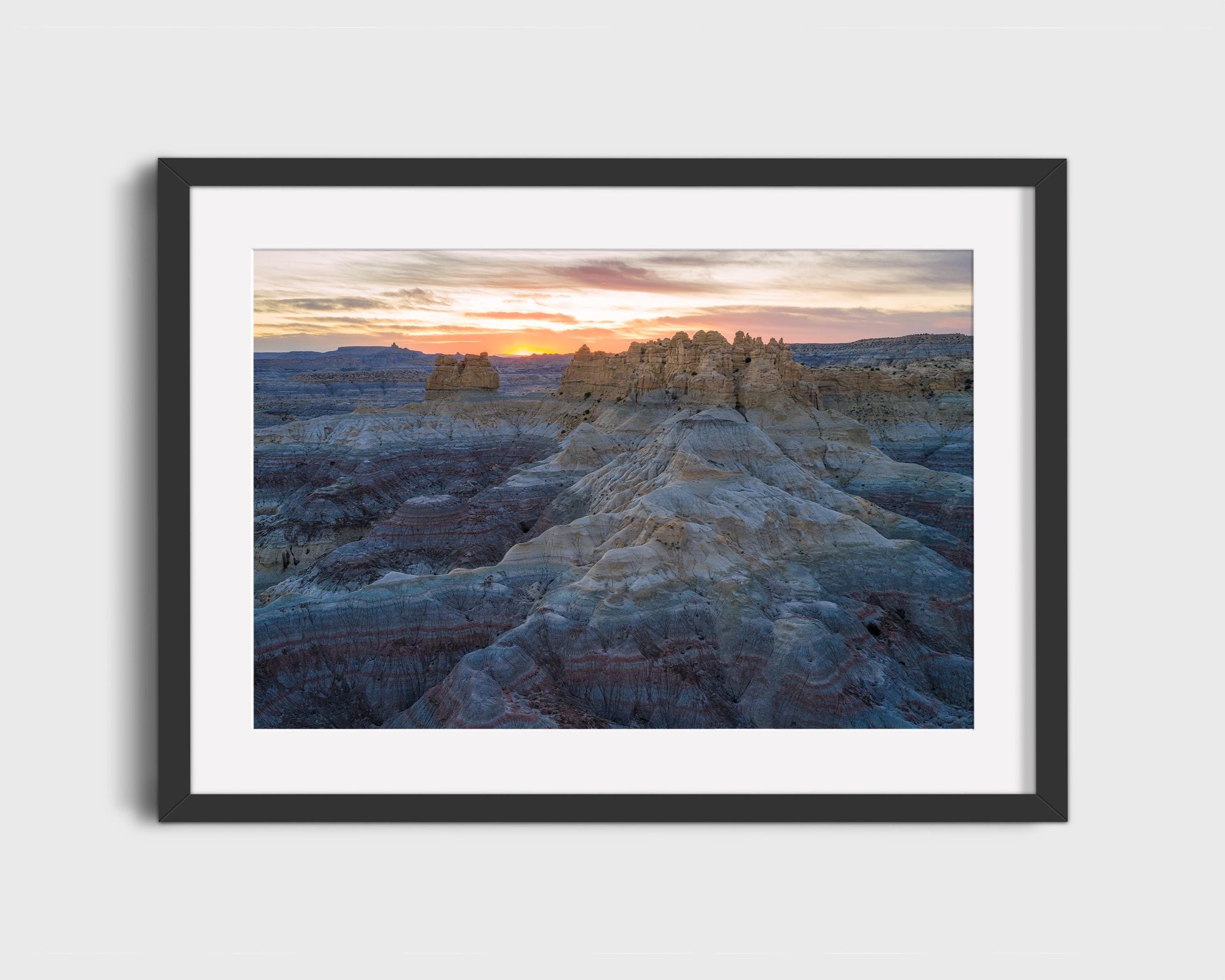 Angel Peak Overlook Sunset