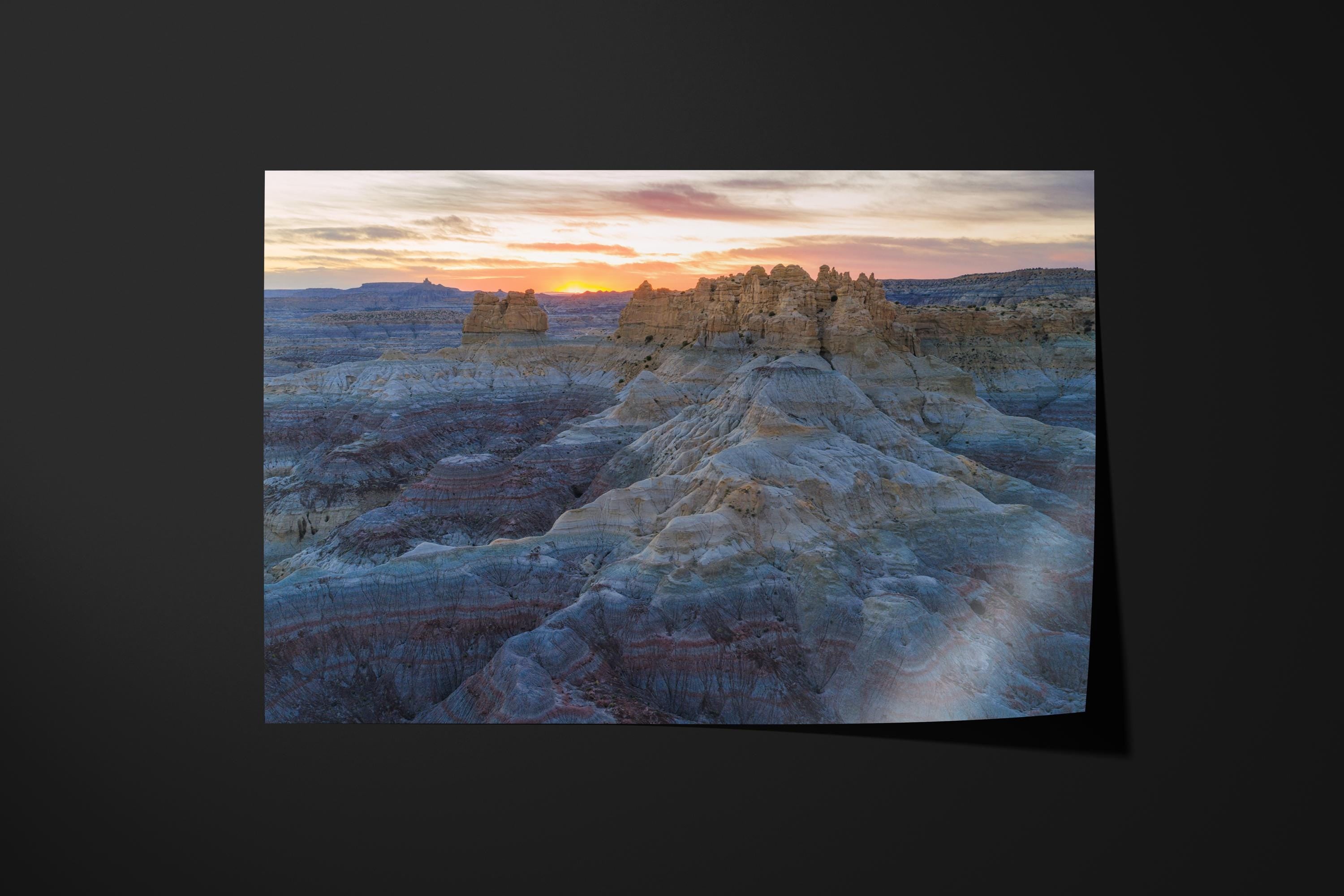 Angel Peak Overlook Sunset