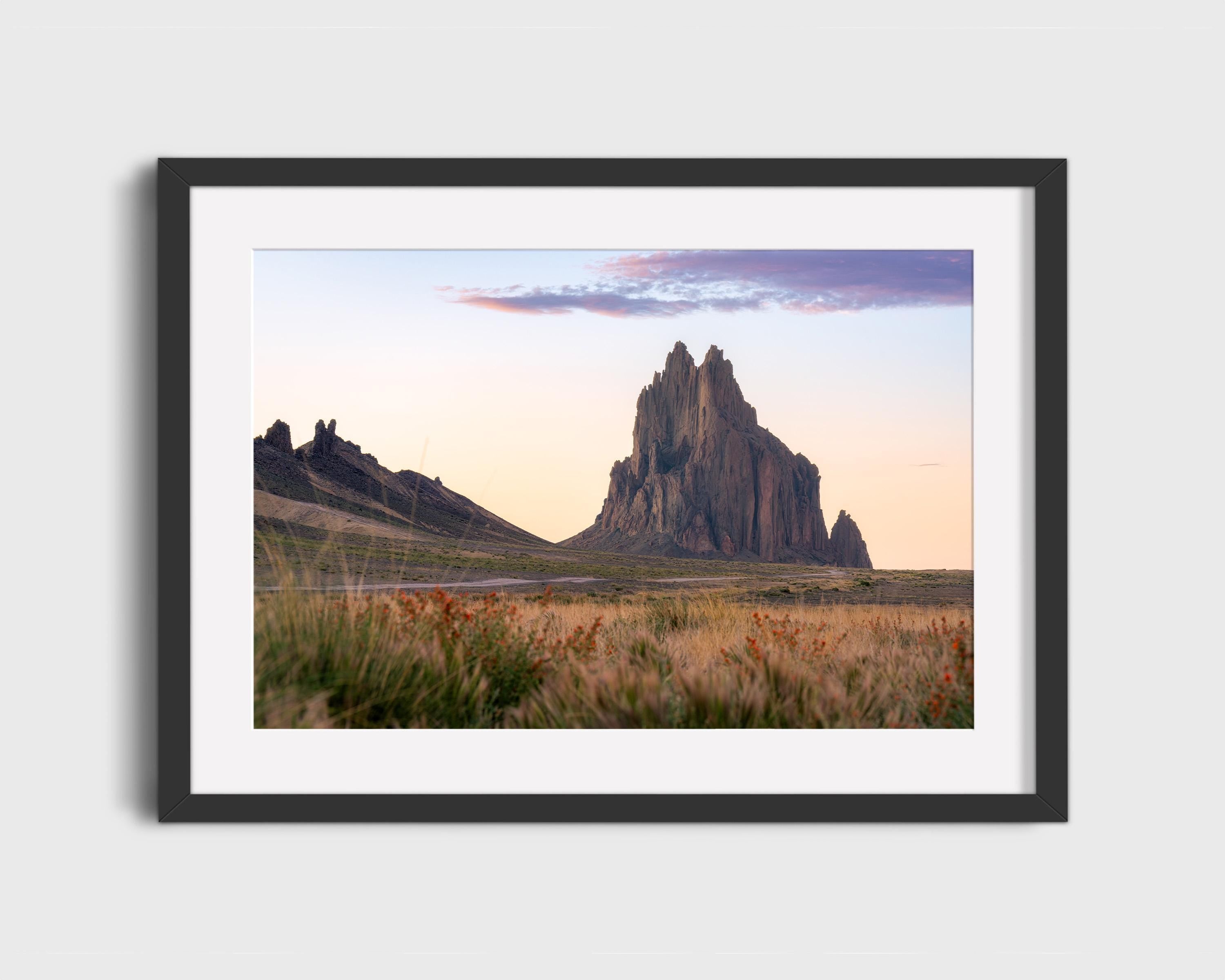 Shiprock Sunset