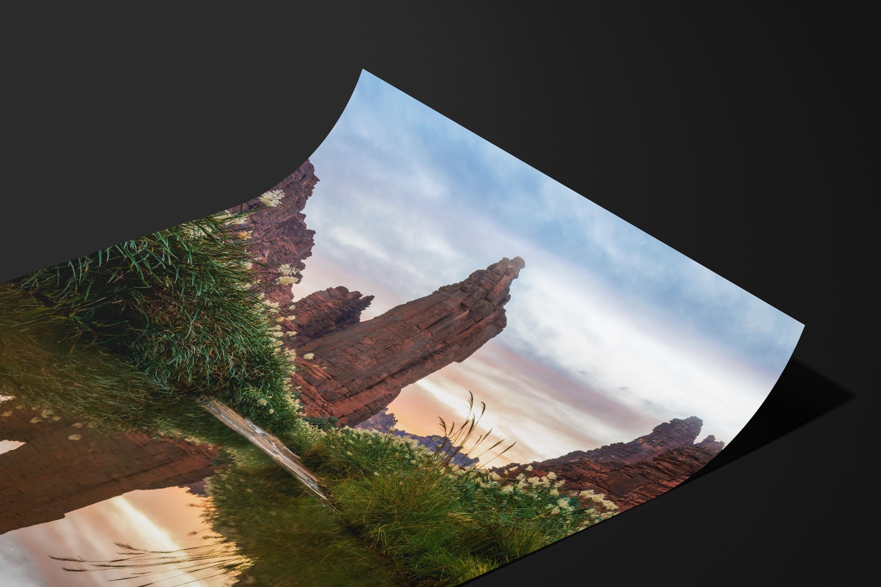 Desert Rock Reflection