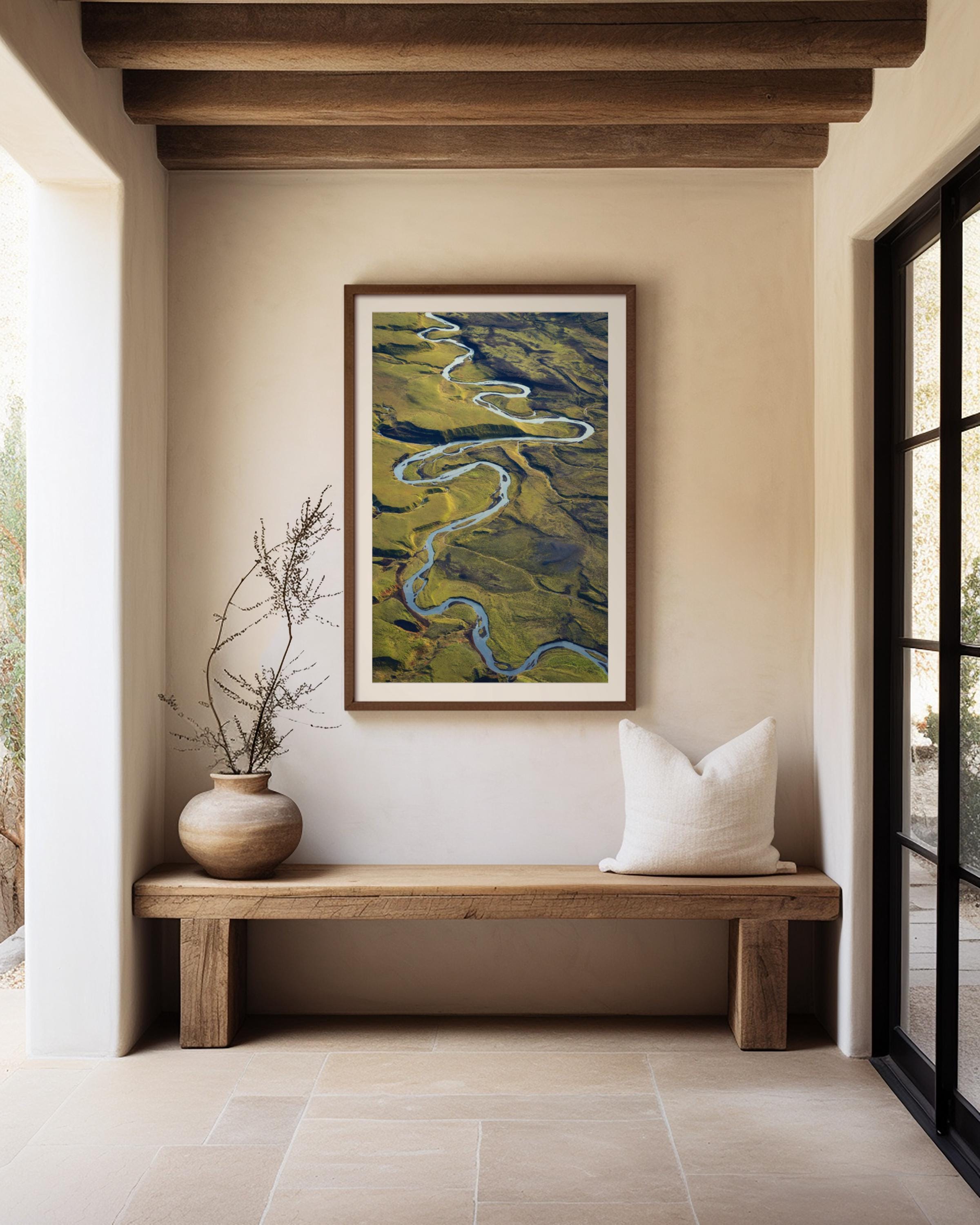 Meandering River Aerial