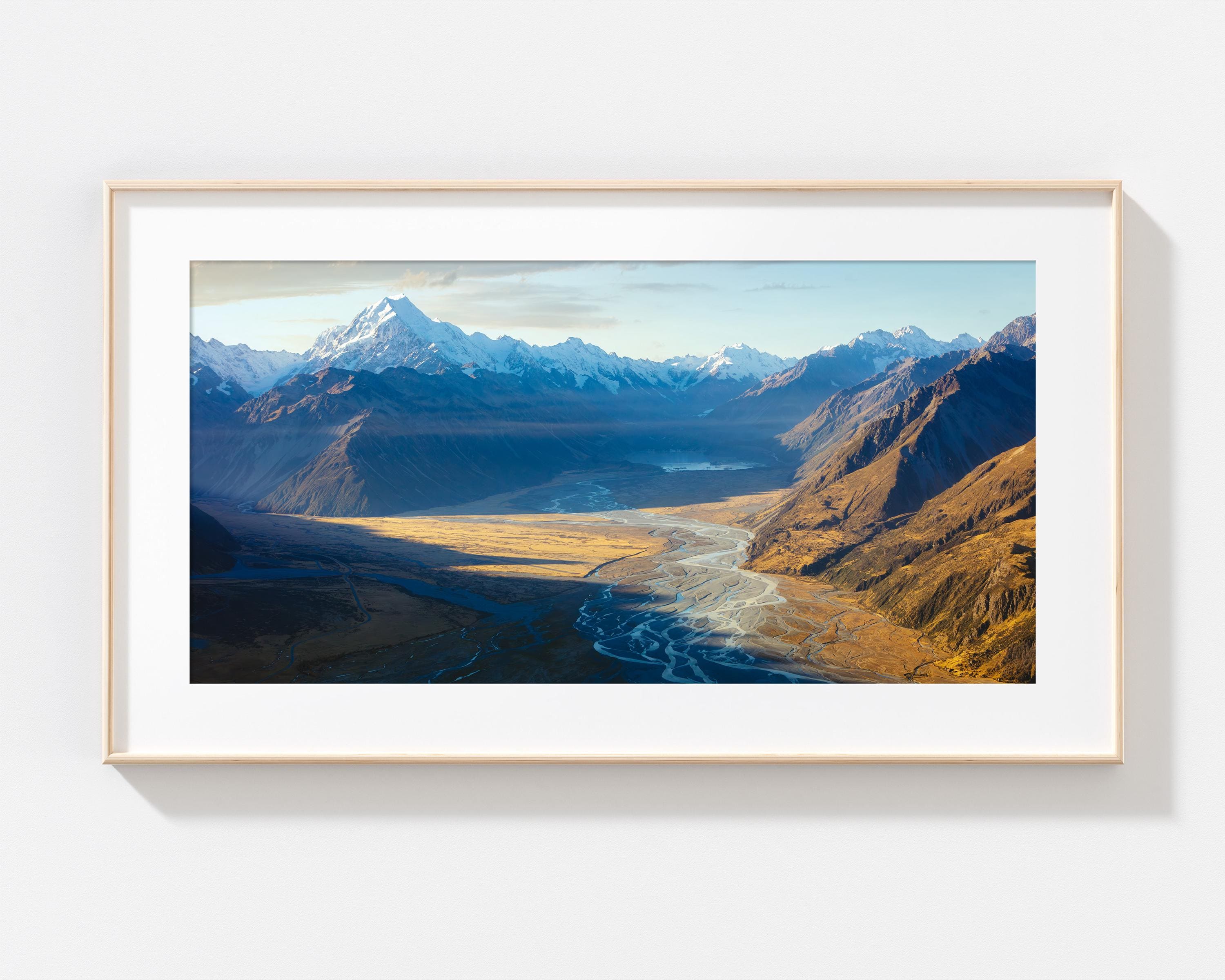 Aoraki Mount Cook Aerial