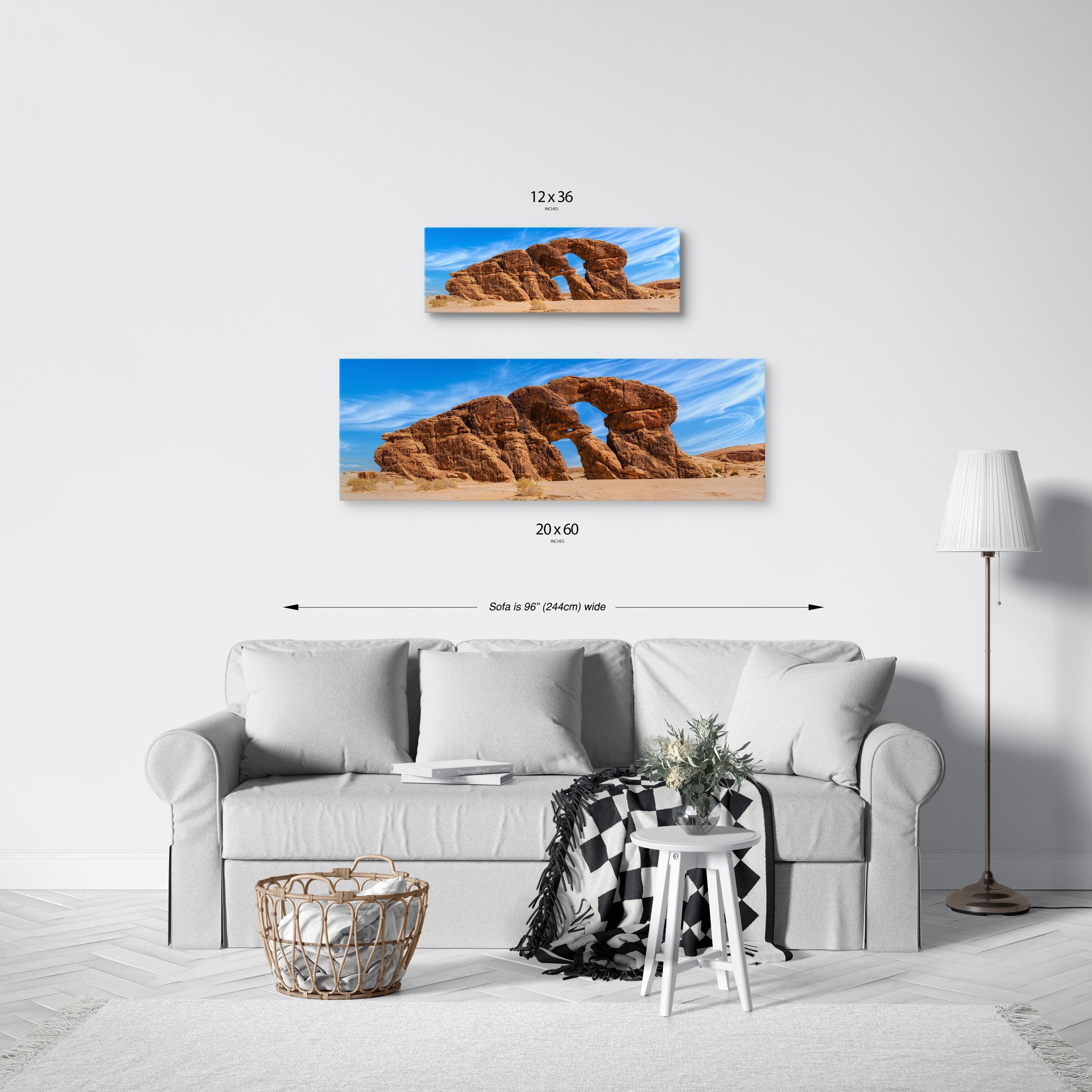 Double Arch Desert Rock