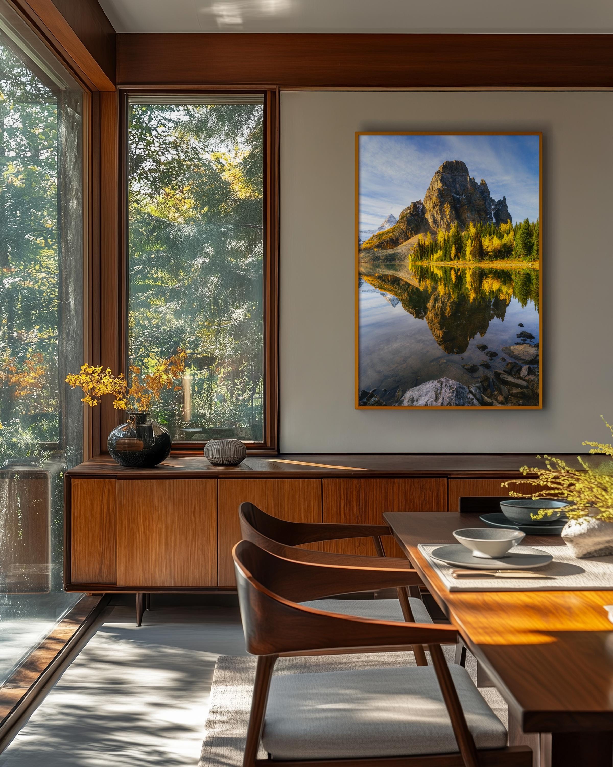 Sunburst Peak Reflection