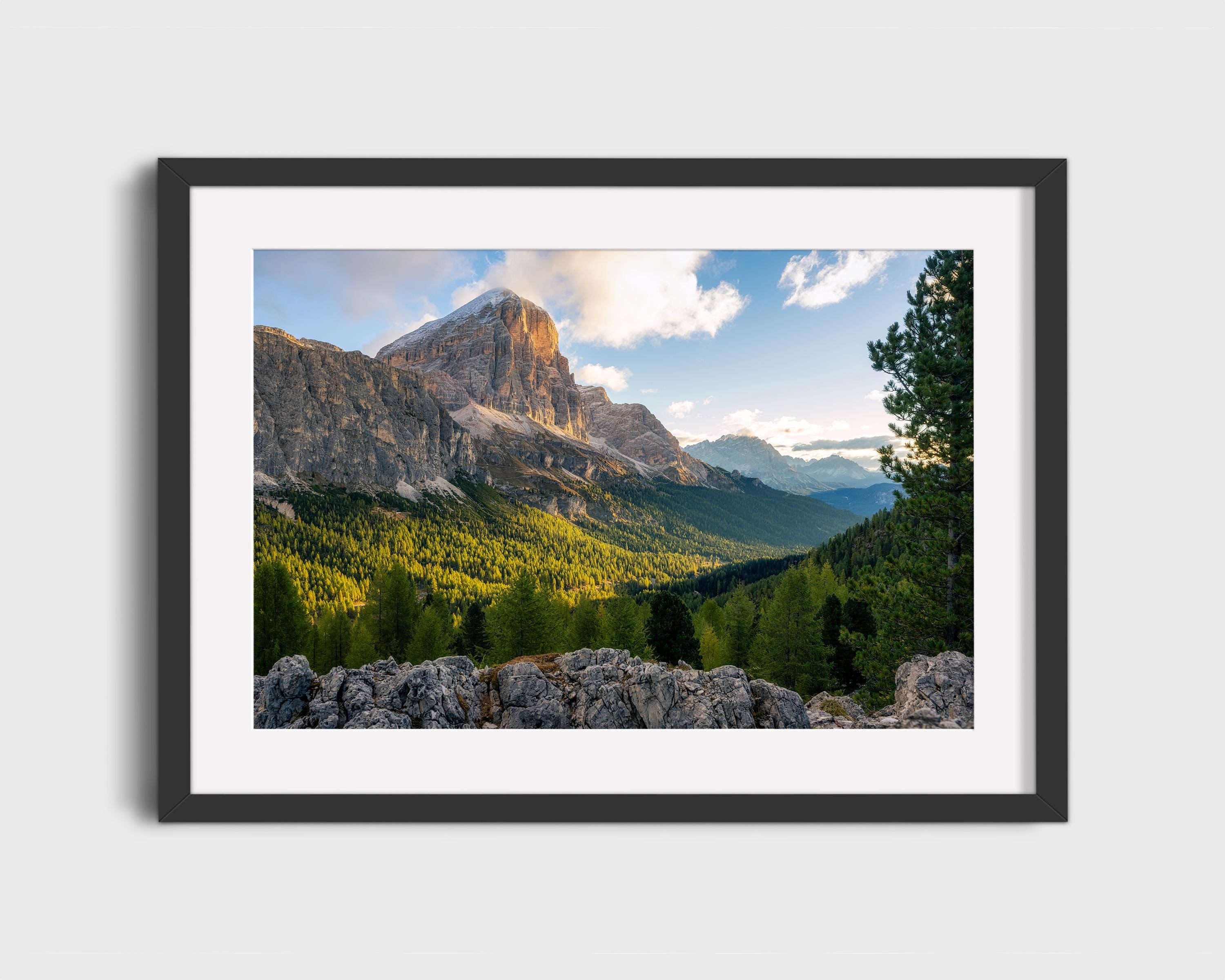 Golden Dolomites Alpenglow