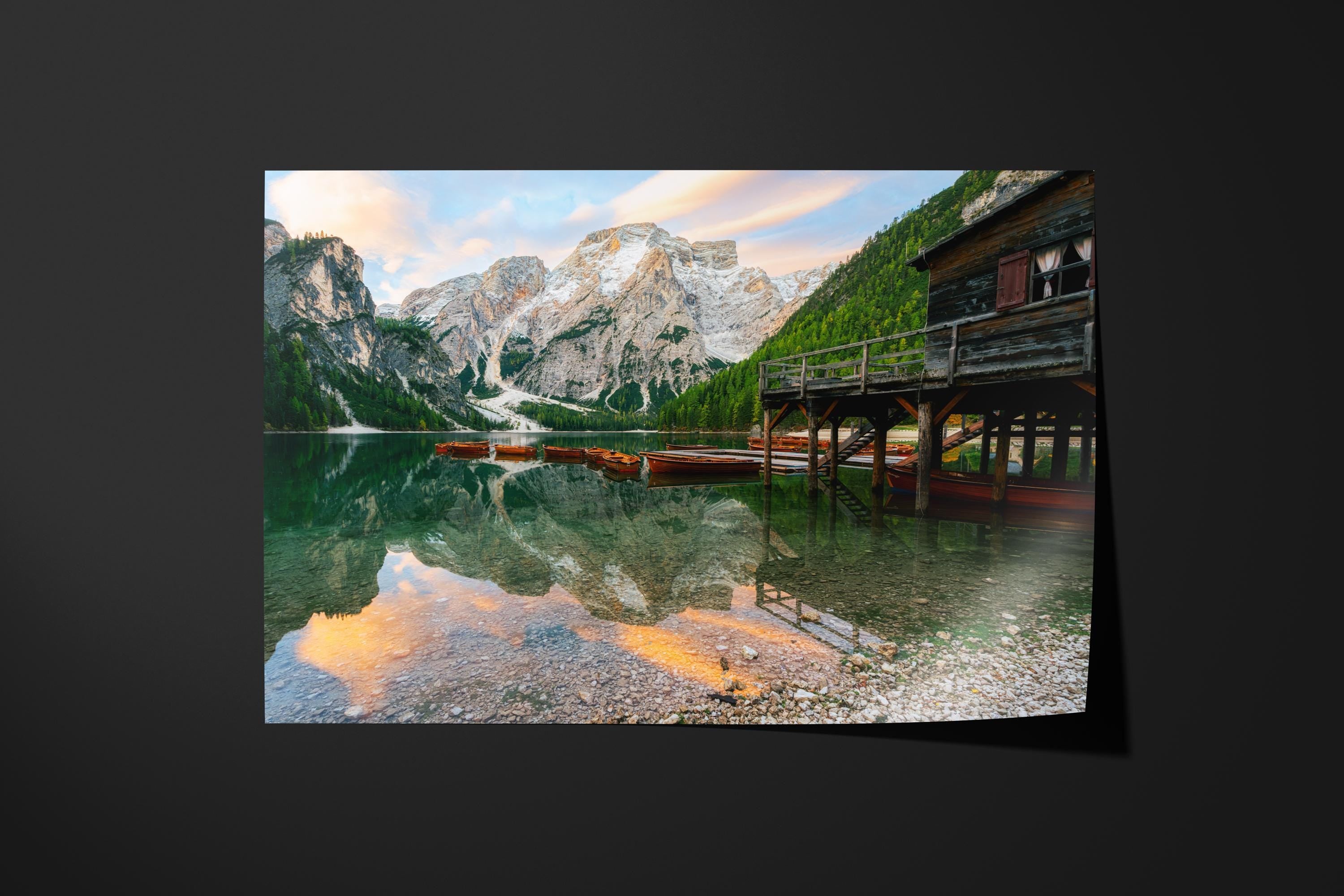 Lago di Braies Sunrise