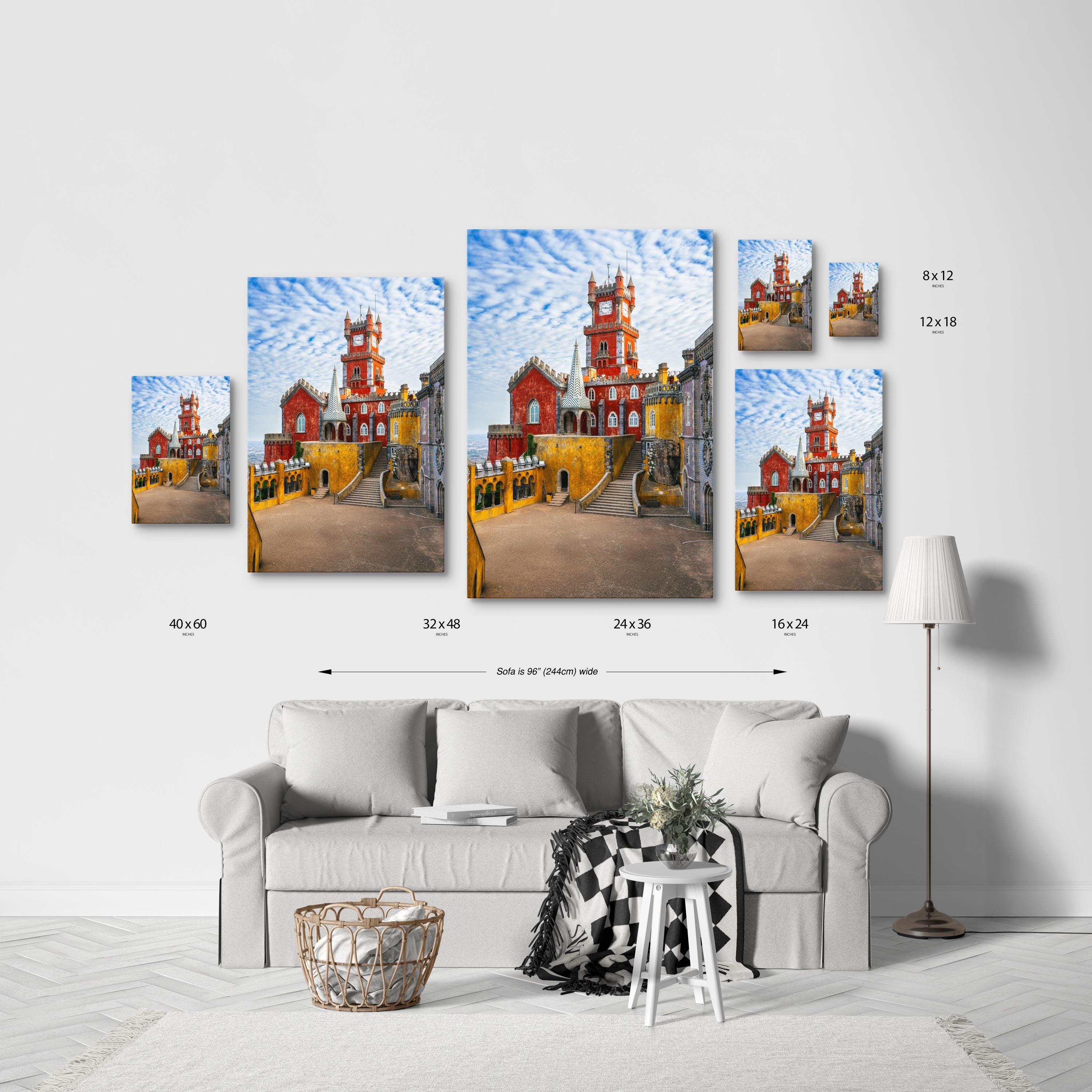 Pena Palace Courtyard