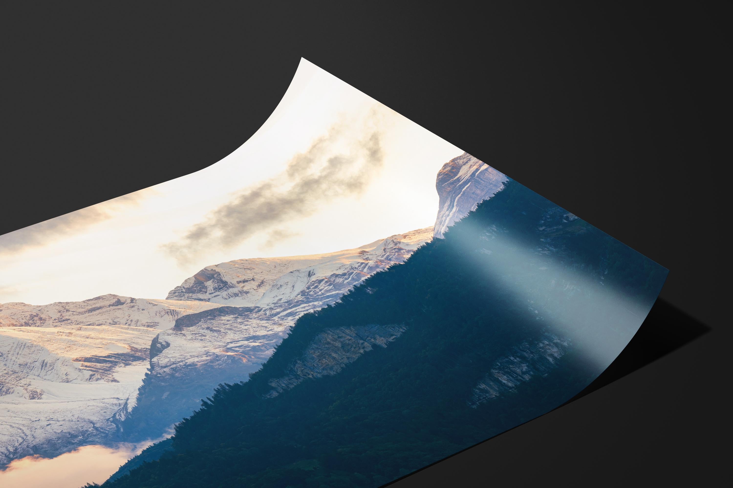 Swiss Alps Sunrise Panorama
