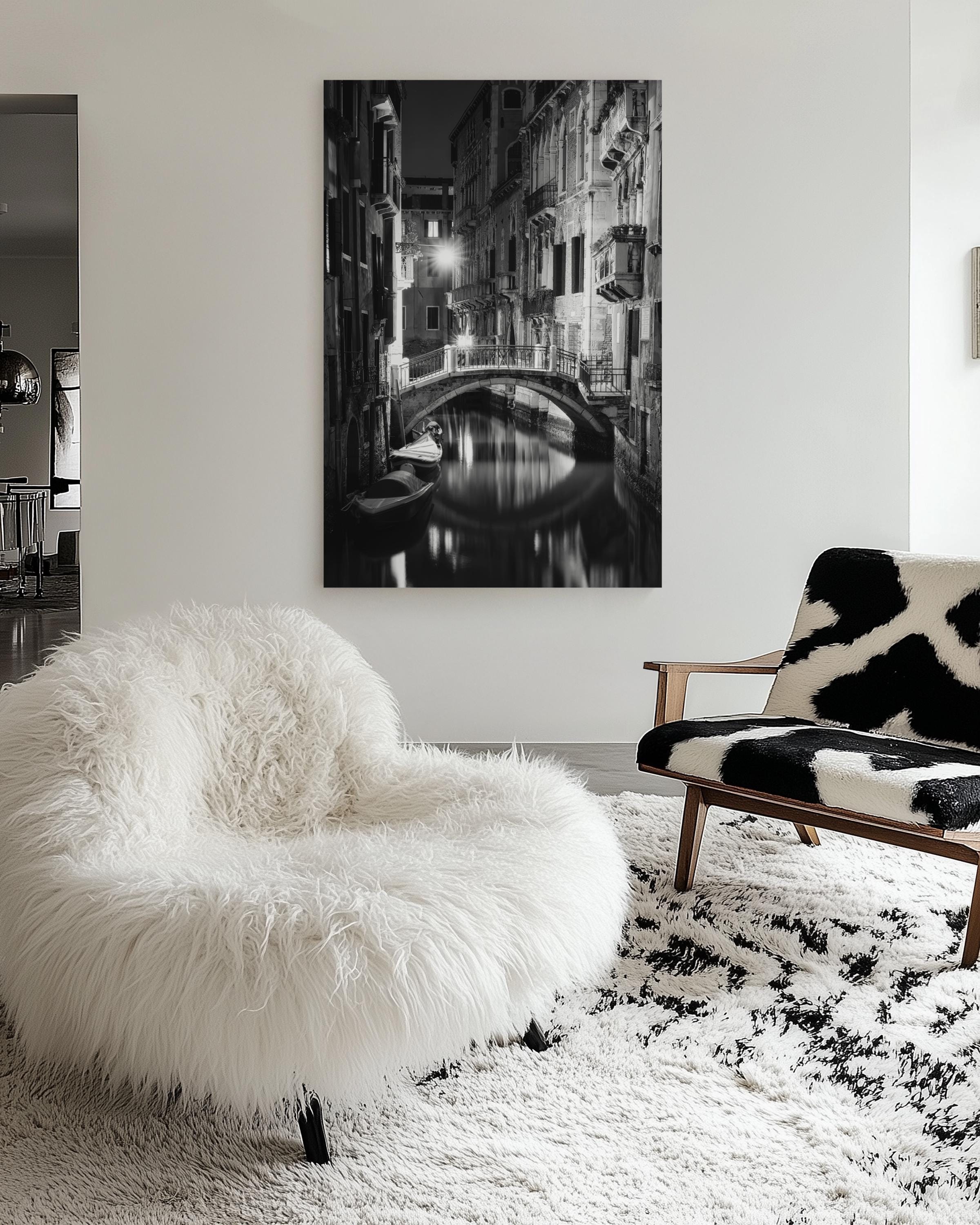 Venice Canal at Night