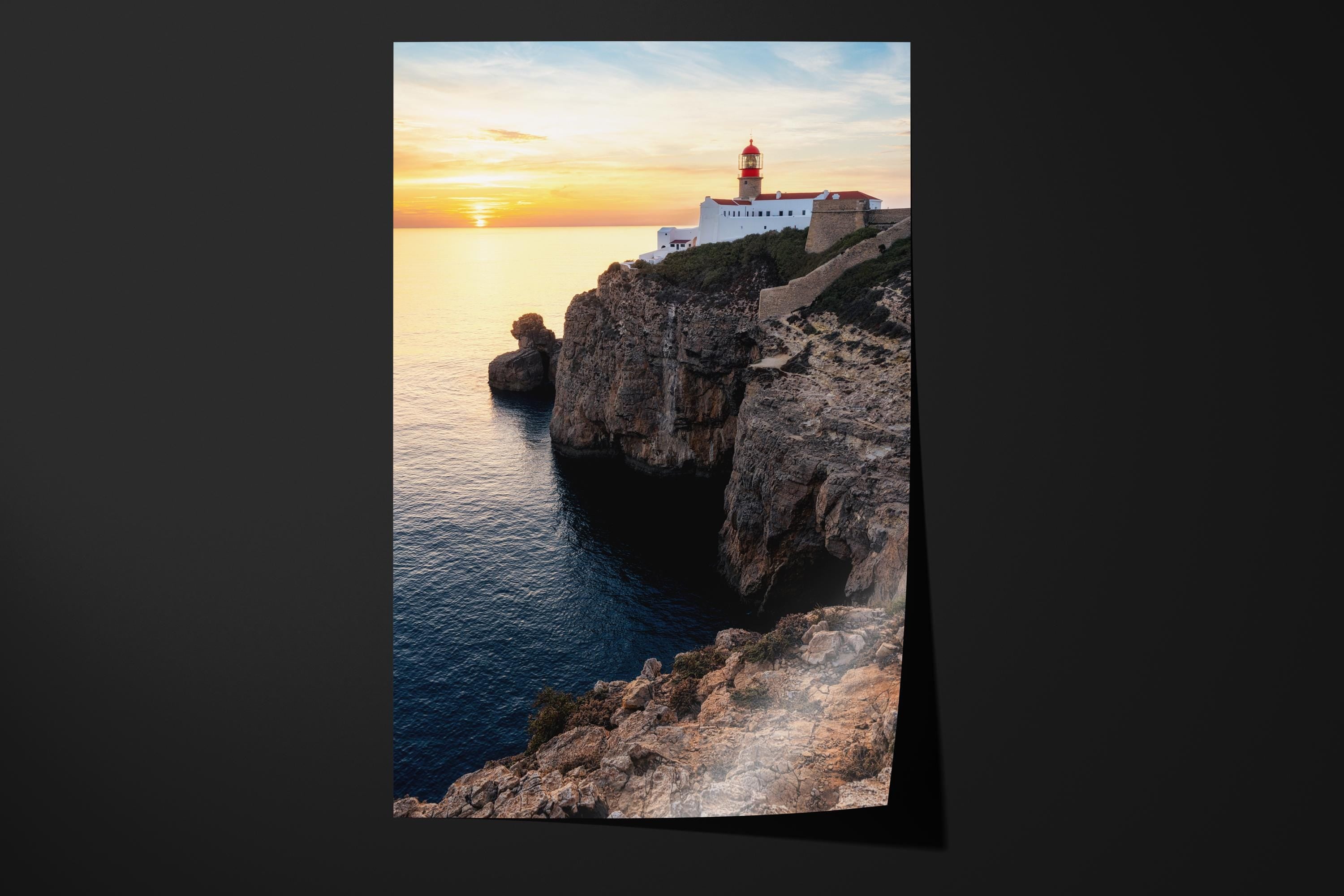 Cabo de Sao Vicente Lighthouse Sunset
