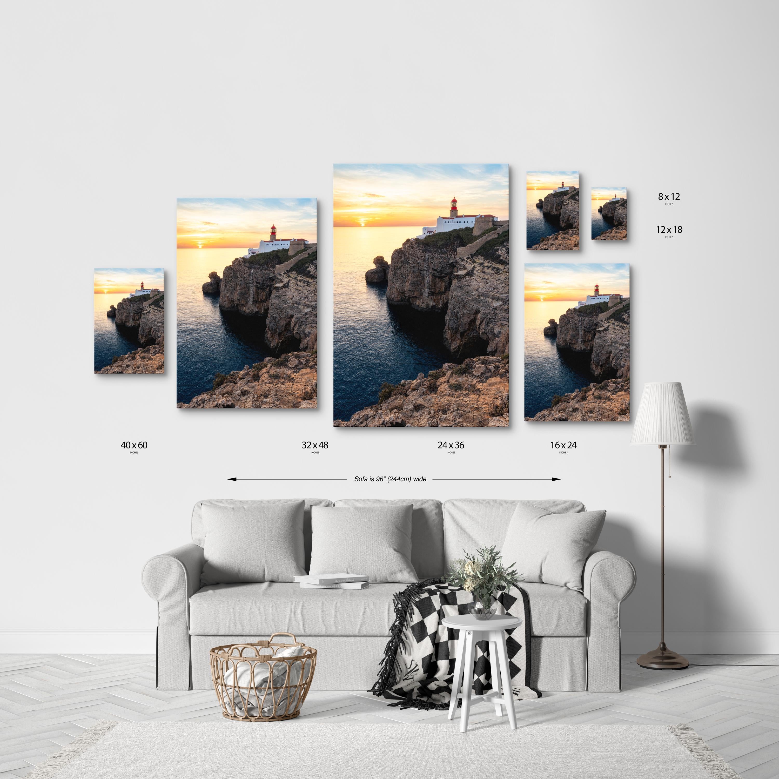 Cabo de Sao Vicente Lighthouse Sunset